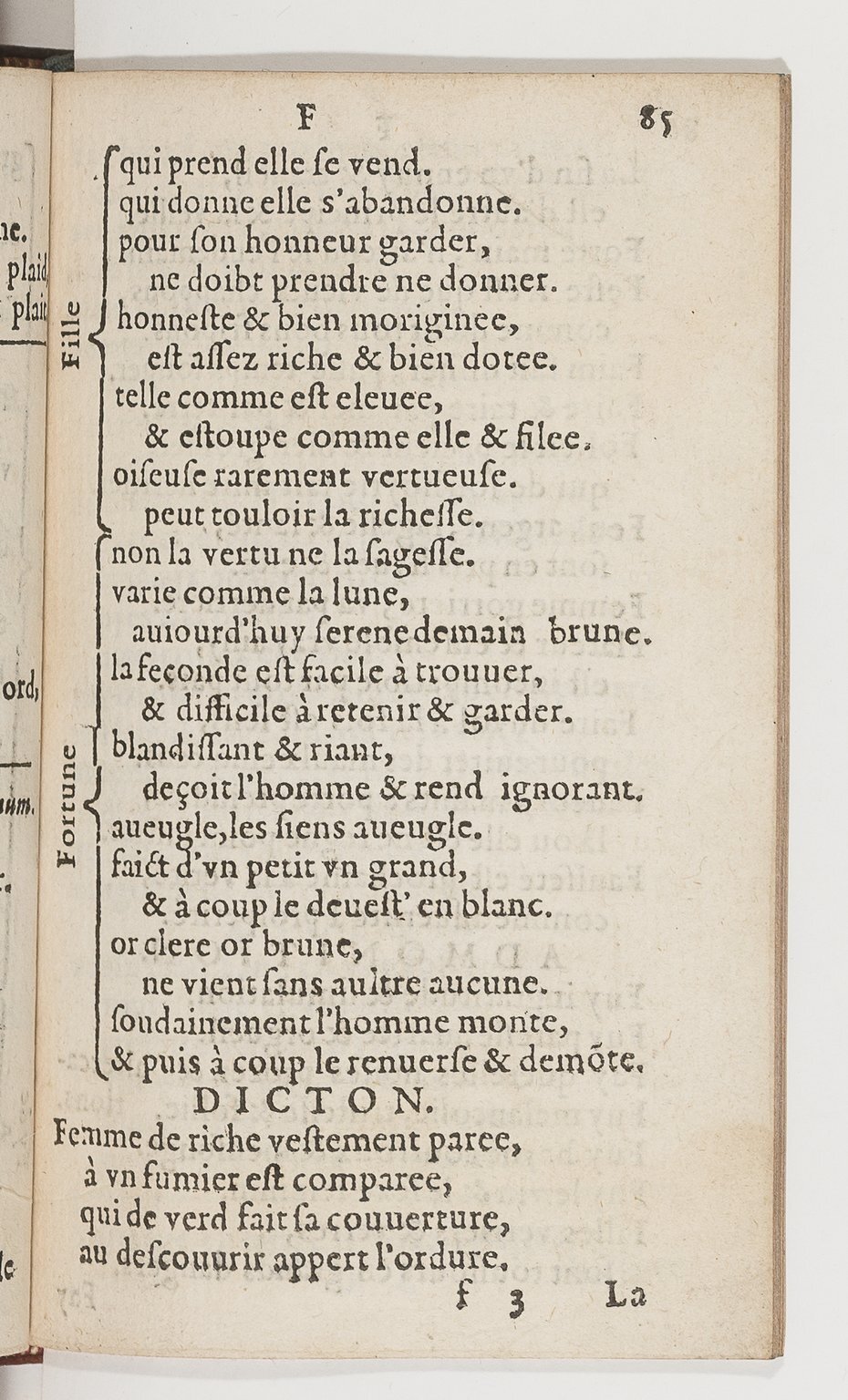 1577 - Jean d’Ogerolles - Trésor de sentences dorées - BnF Arsenal