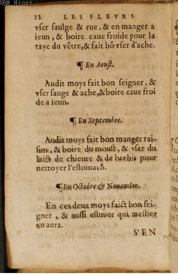 1586 - Benoît Rigaud - Trésor des fleurs et secrets de médecine - Université Paris Cité