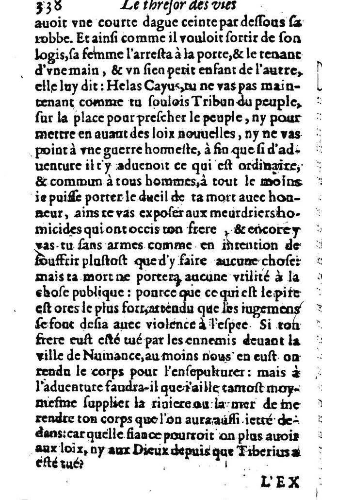 1611 - Pierre Rigaud - Trésor des vies de Plutarque - BM Lyon