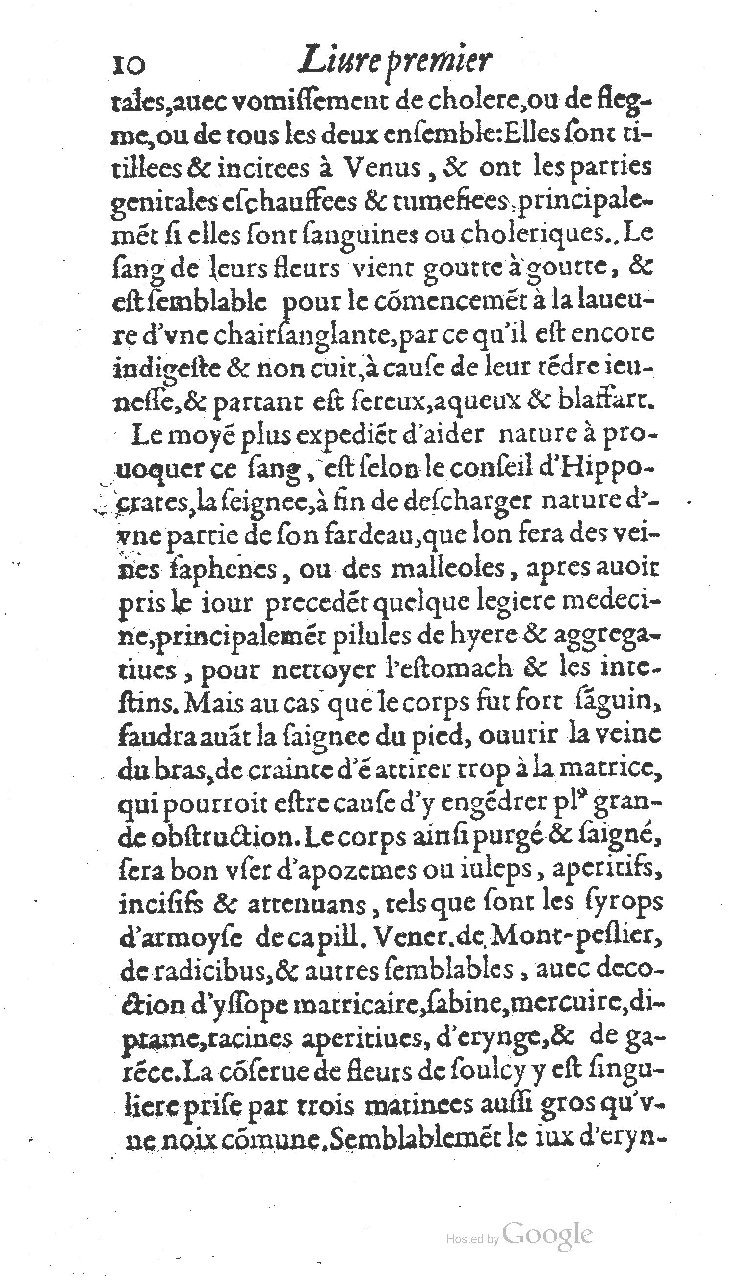1585 - Jacques du Puis - Trésor des remèdes secrets pour les maladies des femmes - BnF 1585 - Jacques du Puis - Trésor des remèdes secrets pour les maladies des femmes - BnF