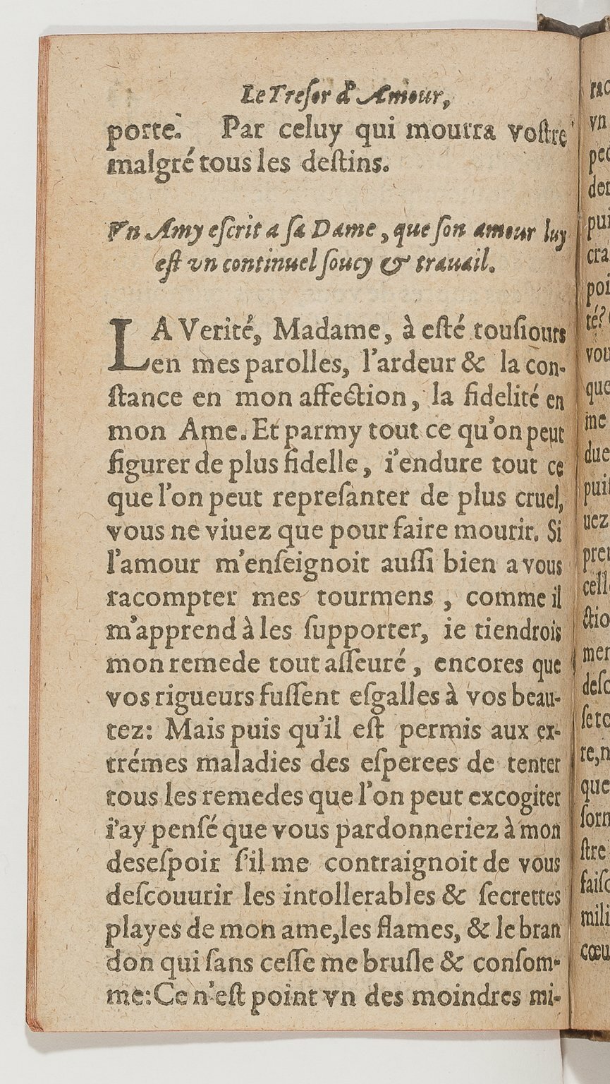 1600 - Nicolas Bonfons - Trésor d’amour - BnF Arsenal