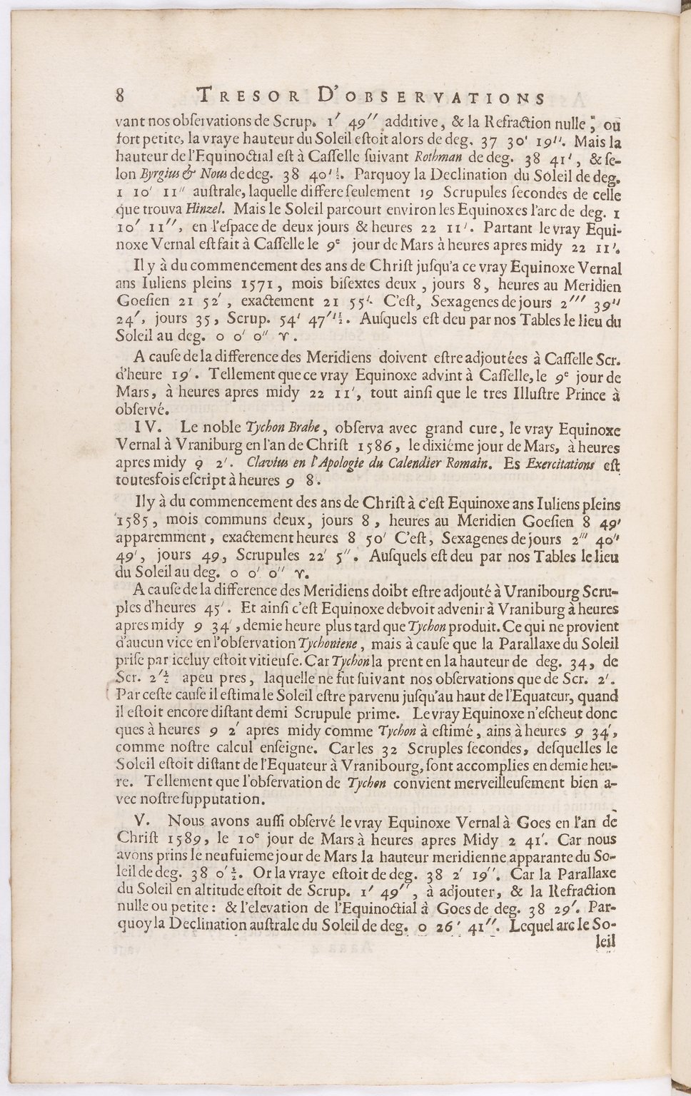 1634 - Zacharie Roman - Les Tables perpétuelles - BnF Arsenal