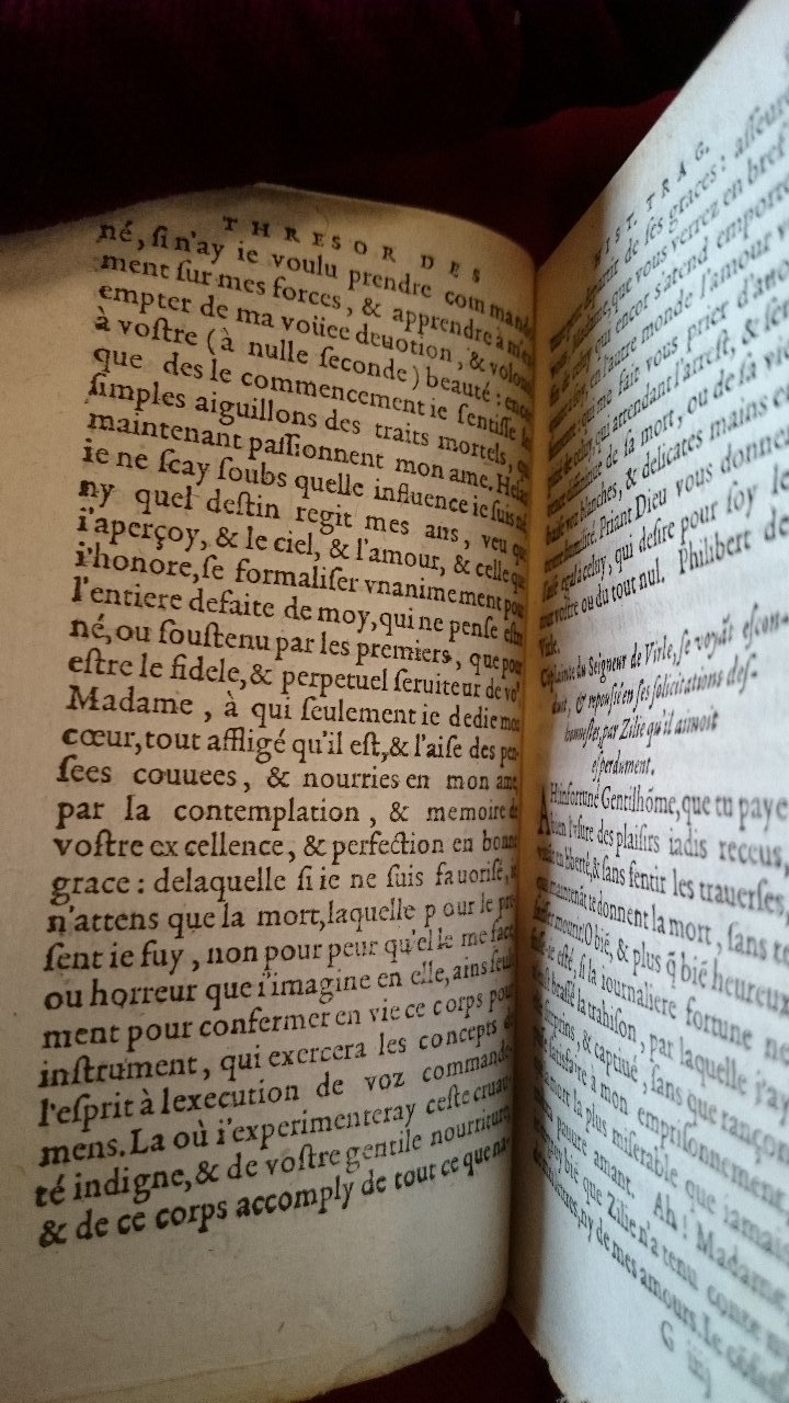 1581 - Pierre Le Voirier et Gervais Mallot - Trésor des histoires tragiques - BnF Richelieu