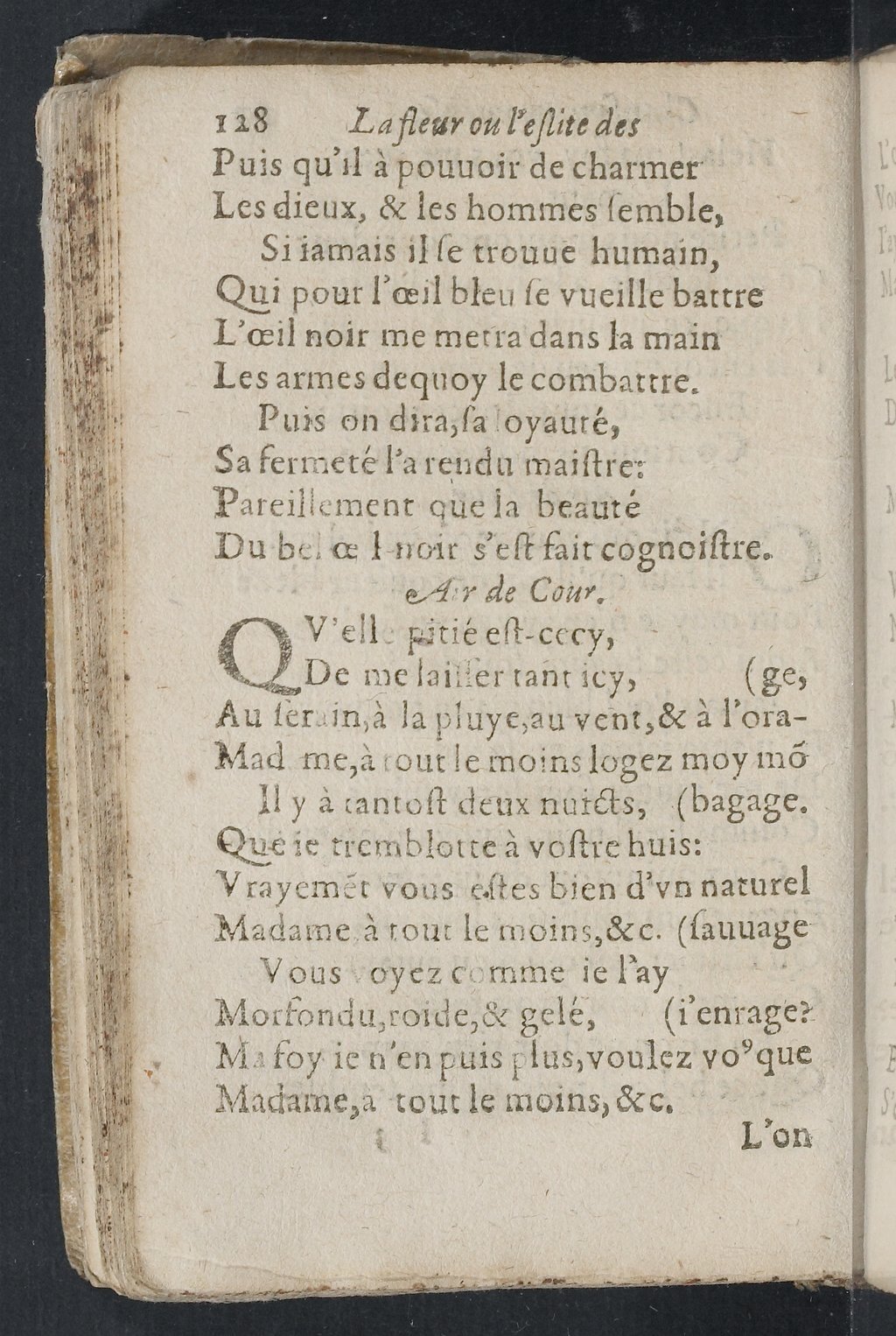 1607 - Pierre Brossart - Trésor des trésors - BnF