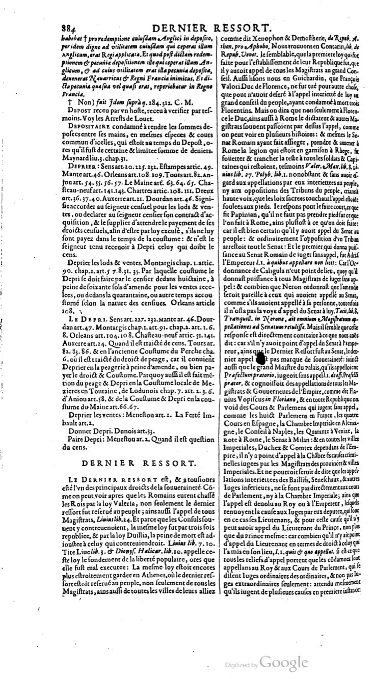 1629 - Veuve Nicolas Buon - Trésor du droit français (29620 T. 1) - BM Lyon 1629 - Veuve Nicolas Buon - Trésor du droit français (29620 T. 1) - BM Lyon