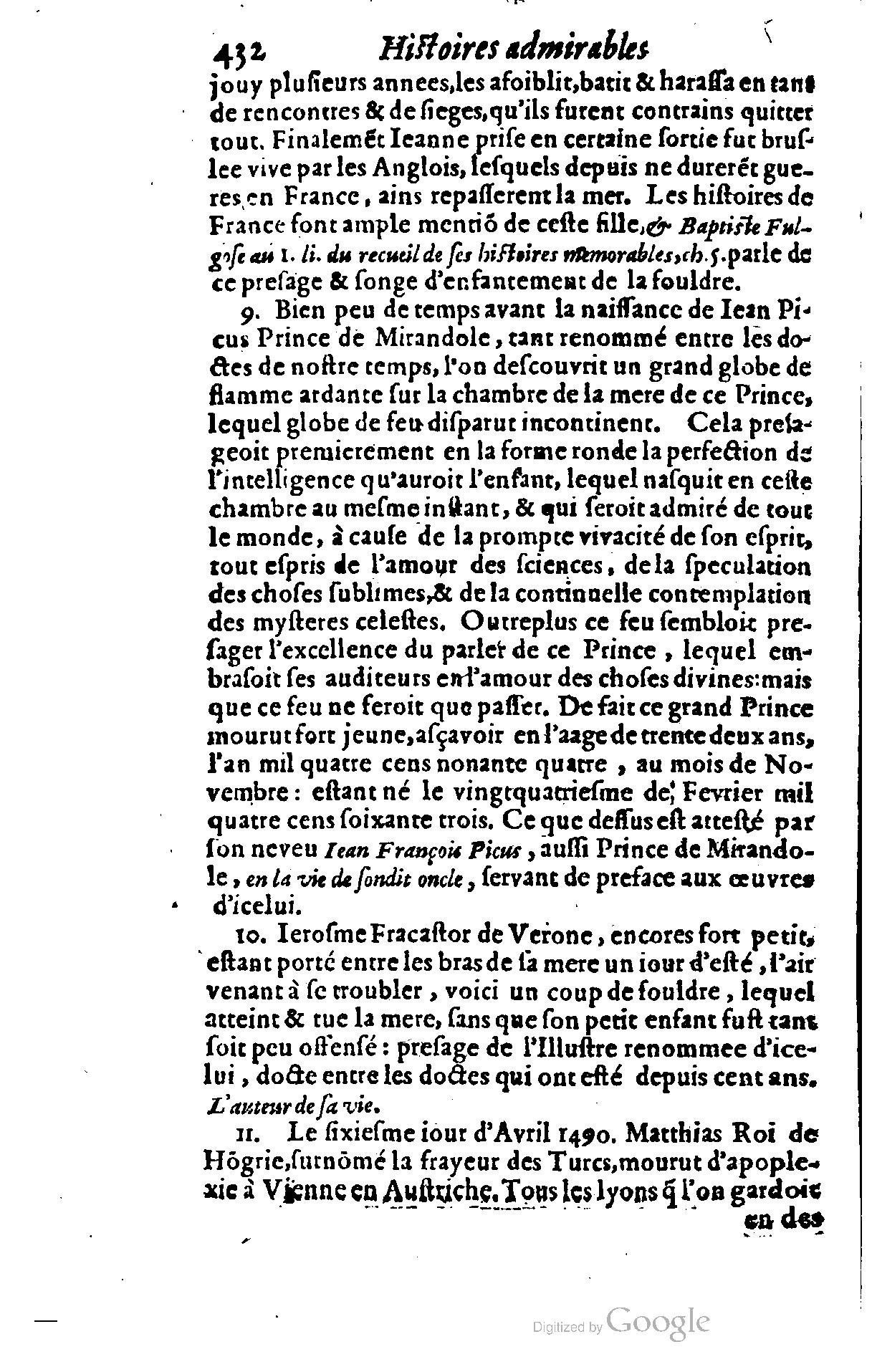 1628 - Jacques Crespin - Trésor d’histoires admirables et mémorables - BSB Munich