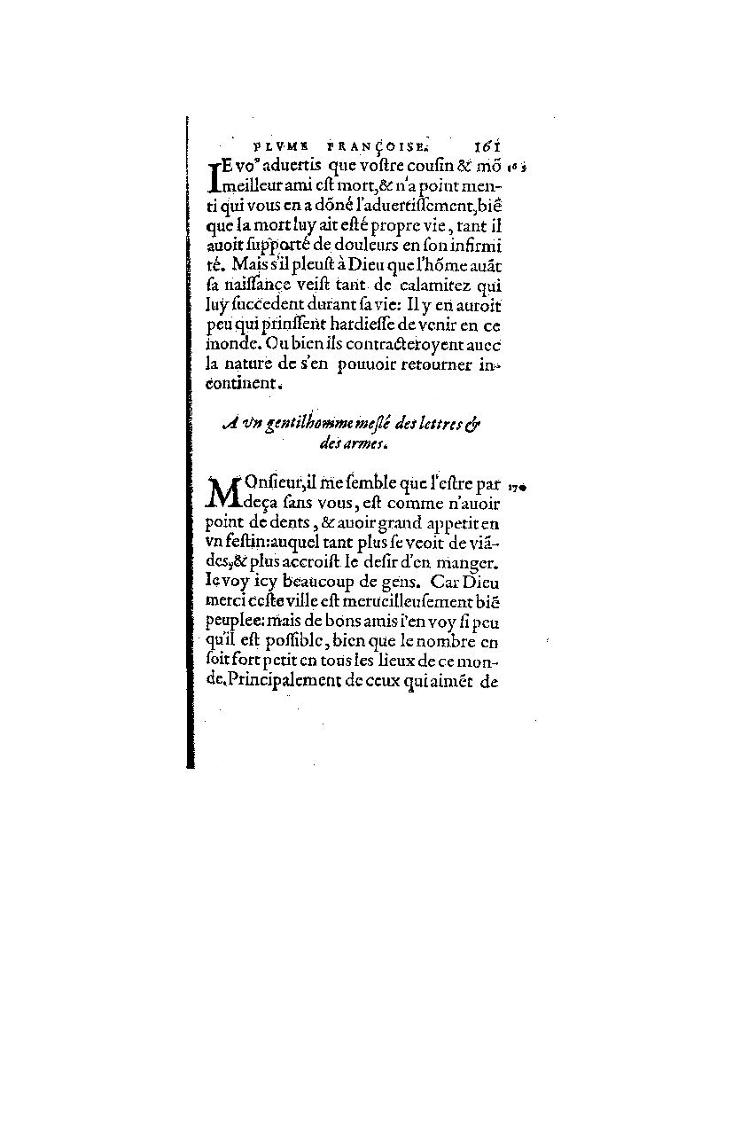 1572 - Nicolas Du Chemin - Finances et Trésor de la plume française - BM Lyon