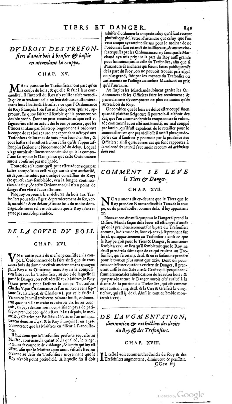 1629 - Veuve Nicolas Buon - Trésor du droit français (21754 T. 3) - BM Lyon