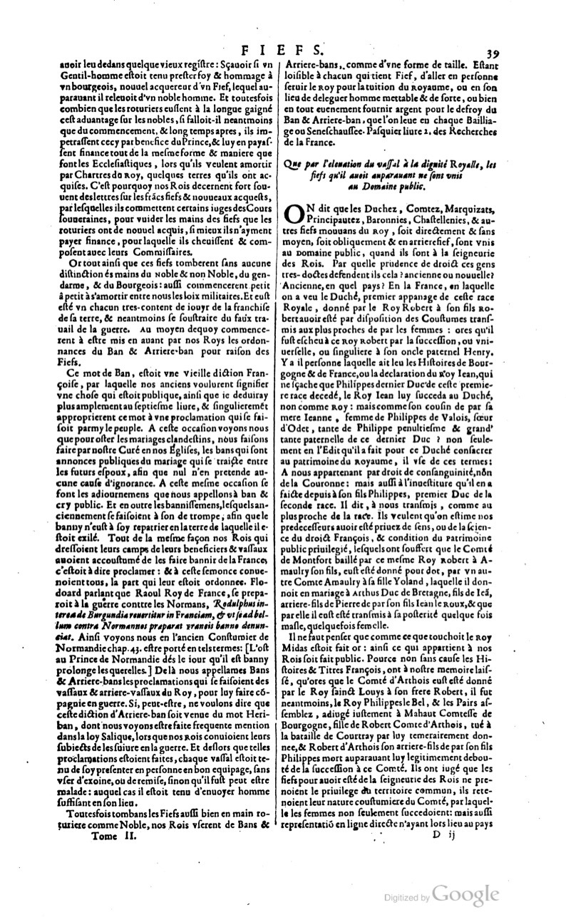 1629 - Veuve Nicolas Buon - Trésor du droit français (21754 T. 2) - BM Lyon