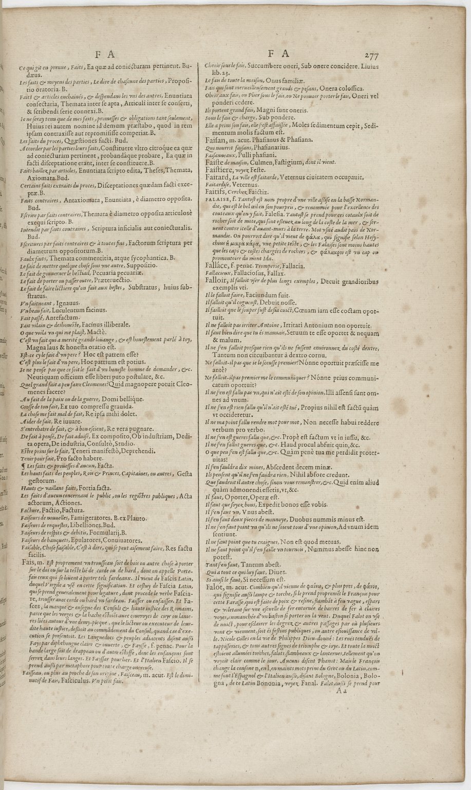 1606 - David Douceur - Trésor de la langue française - BnF