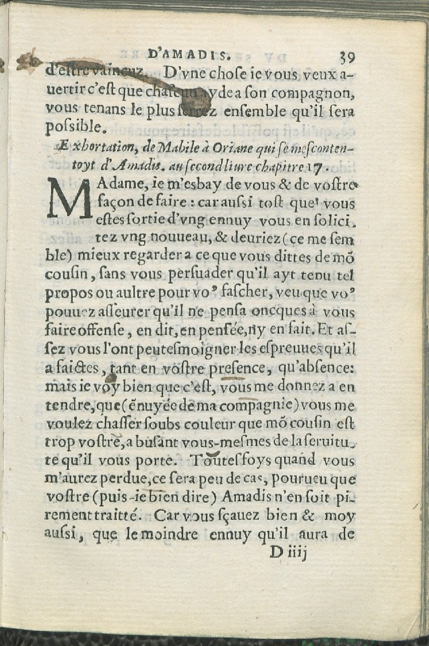 1559 - Pierre Regnard - Trésor des Amadis - Det KLG Copenhague