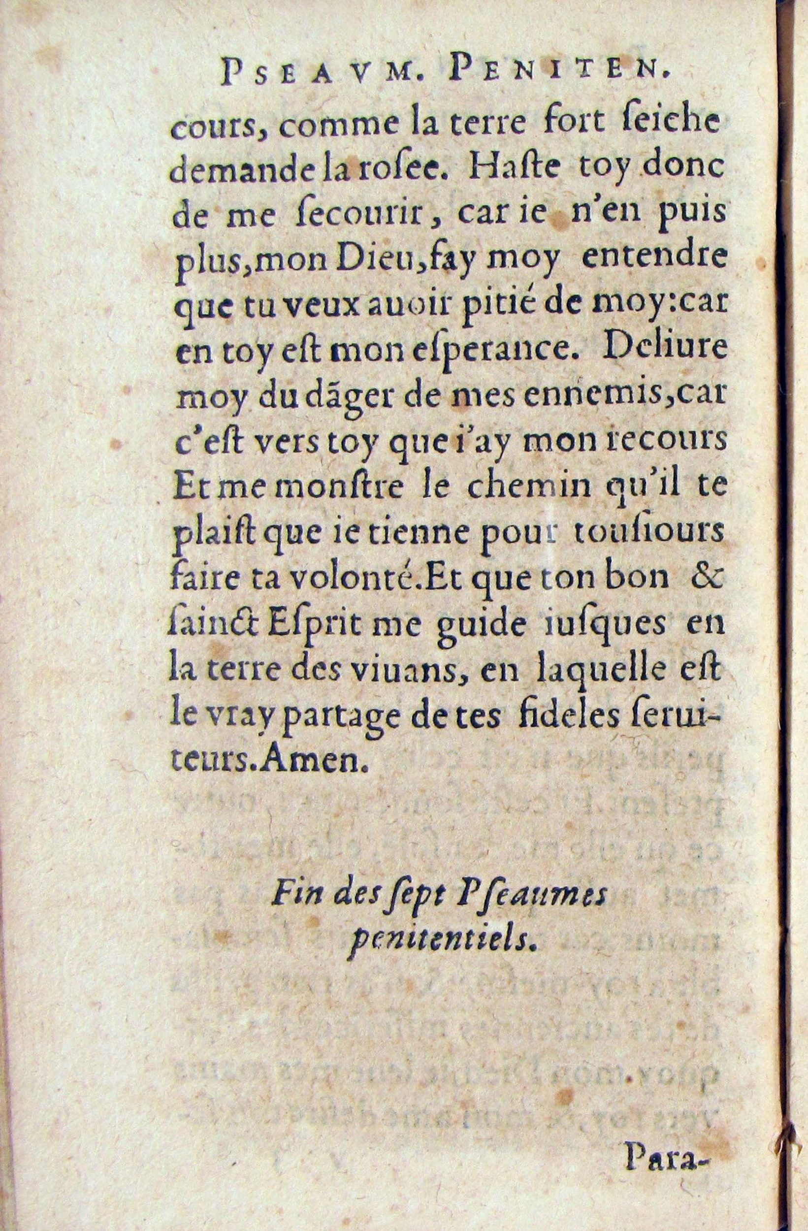 1572 - Antoine Certia - Trésor des prières, oraisons et instructions chrétiennes - Nîmes 1572 - Antoine Certia - Trésor des prières, oraisons et instructions chrétiennes - Nîmes