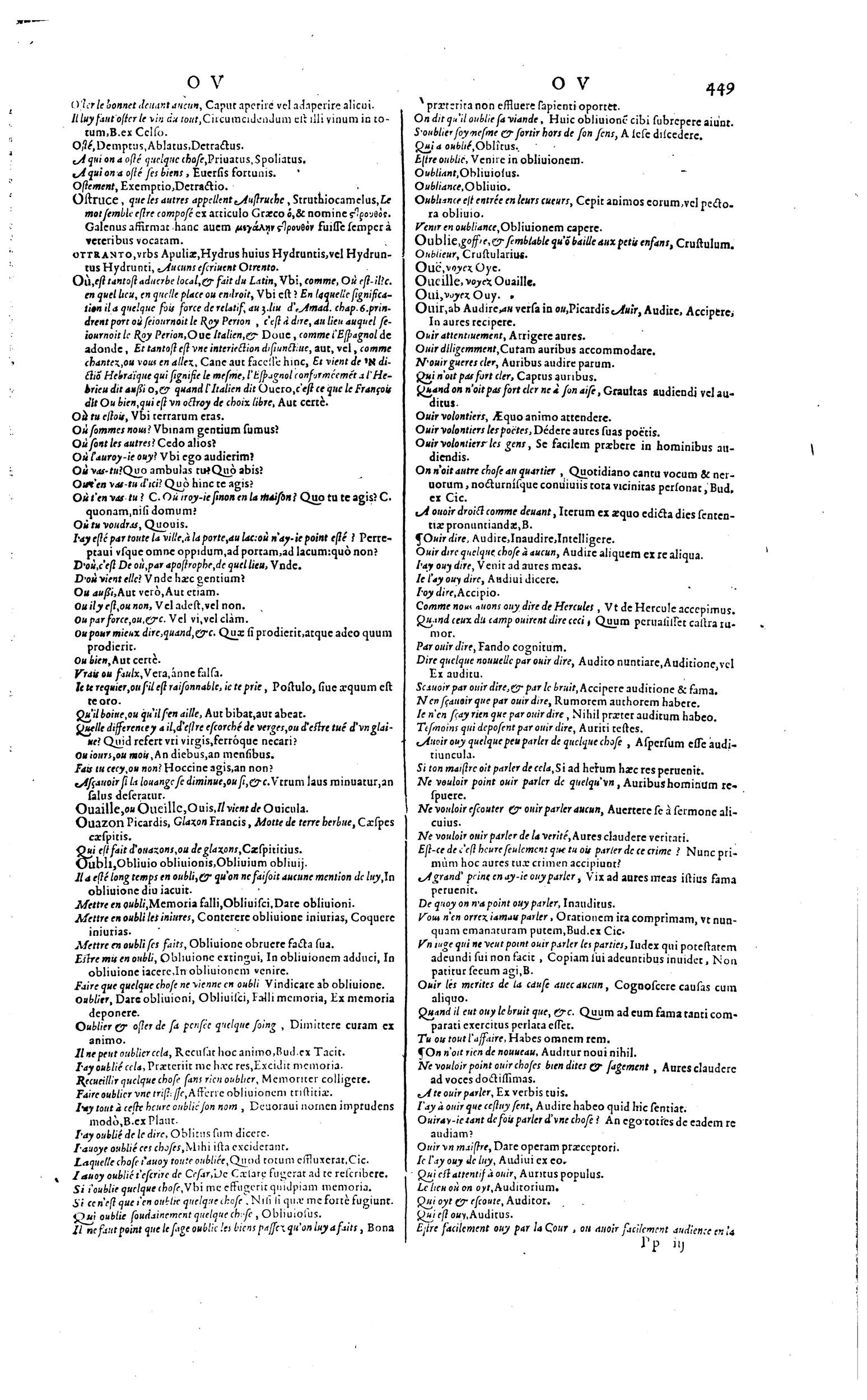 1606 - David Douceur - Trésor de la langue française - BM Lyon