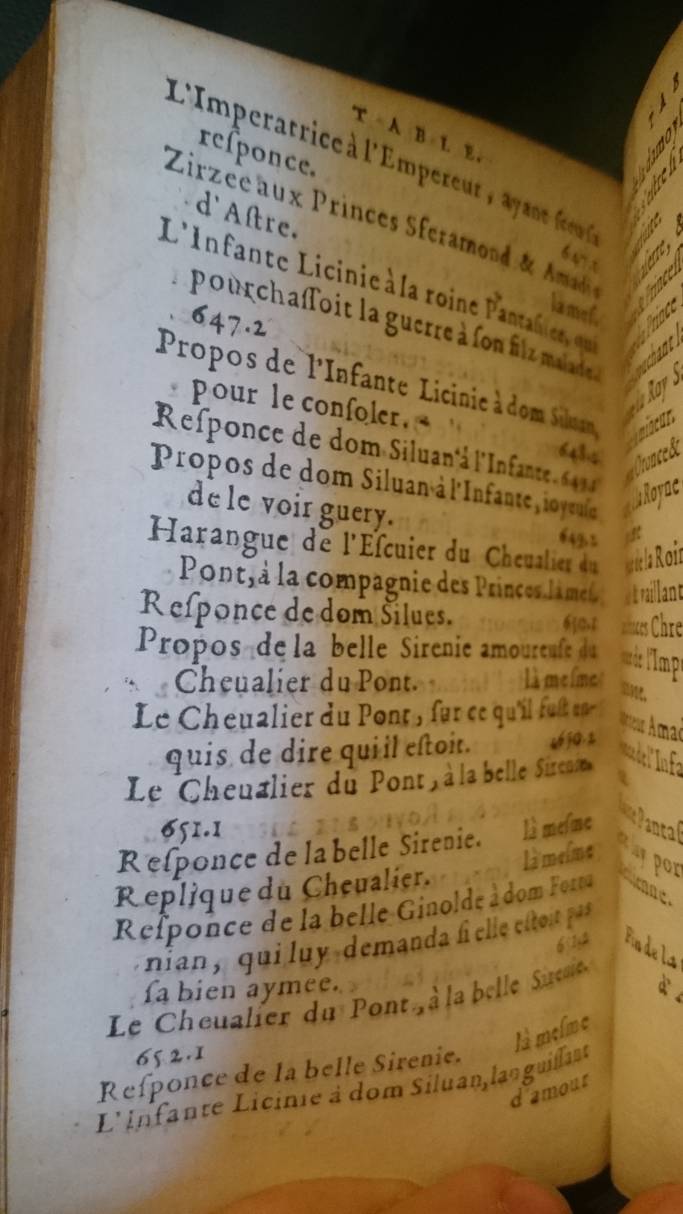 1582 - Jean Huguetan - Trésor des Amadis - BnF Arsenal