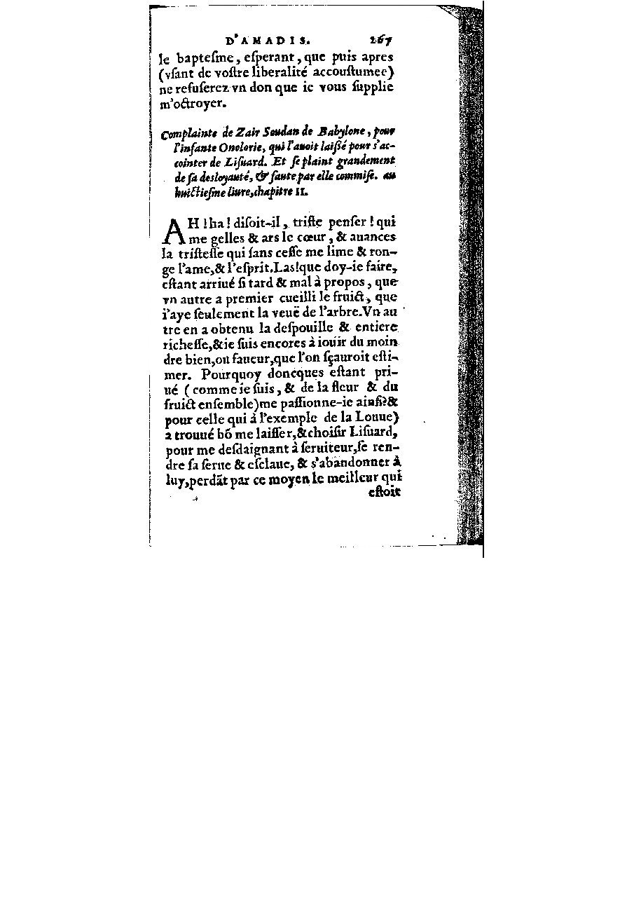 1572 - Veuve Gabriel Cotier - Trésor des Amadis - BM Lyon