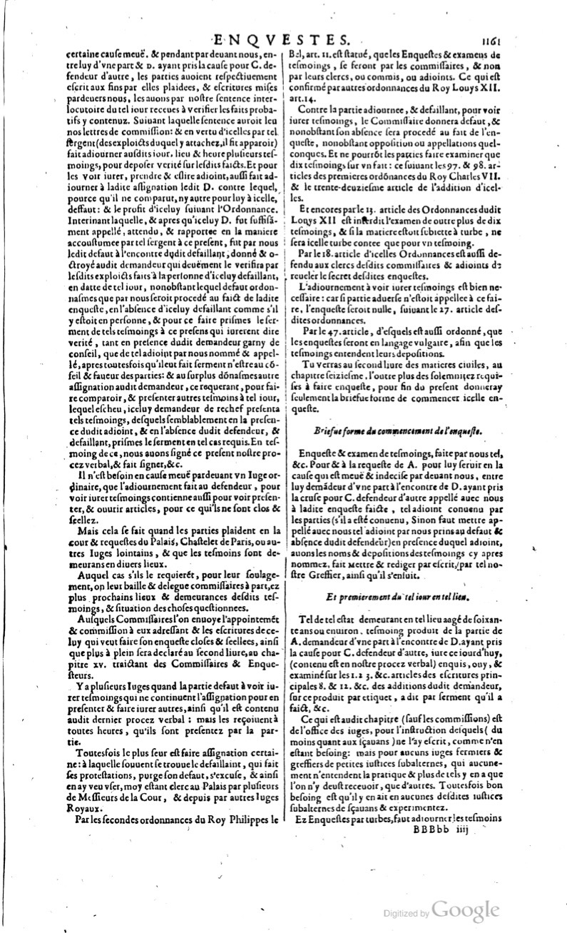 1629 - Veuve Nicolas Buon - Trésor du droit français (29620 T. 1) - BM Lyon 1629 - Veuve Nicolas Buon - Trésor du droit français (29620 T. 1) - BM Lyon
