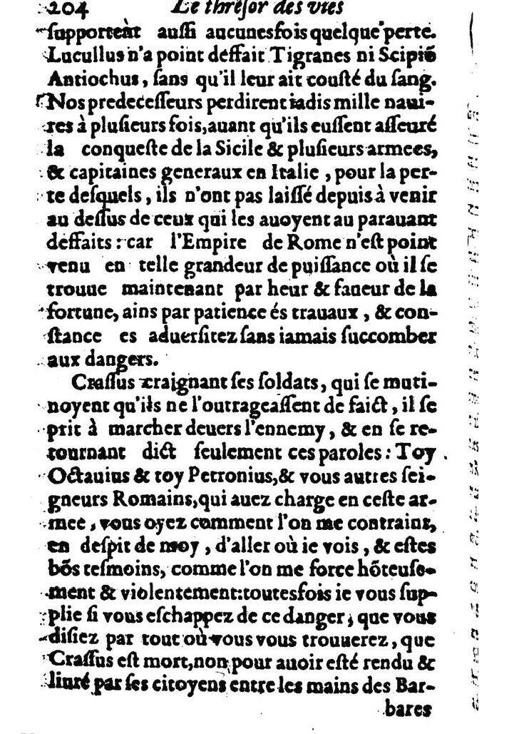 1611 - Pierre Rigaud - Trésor des vies de Plutarque - BM Lyon
