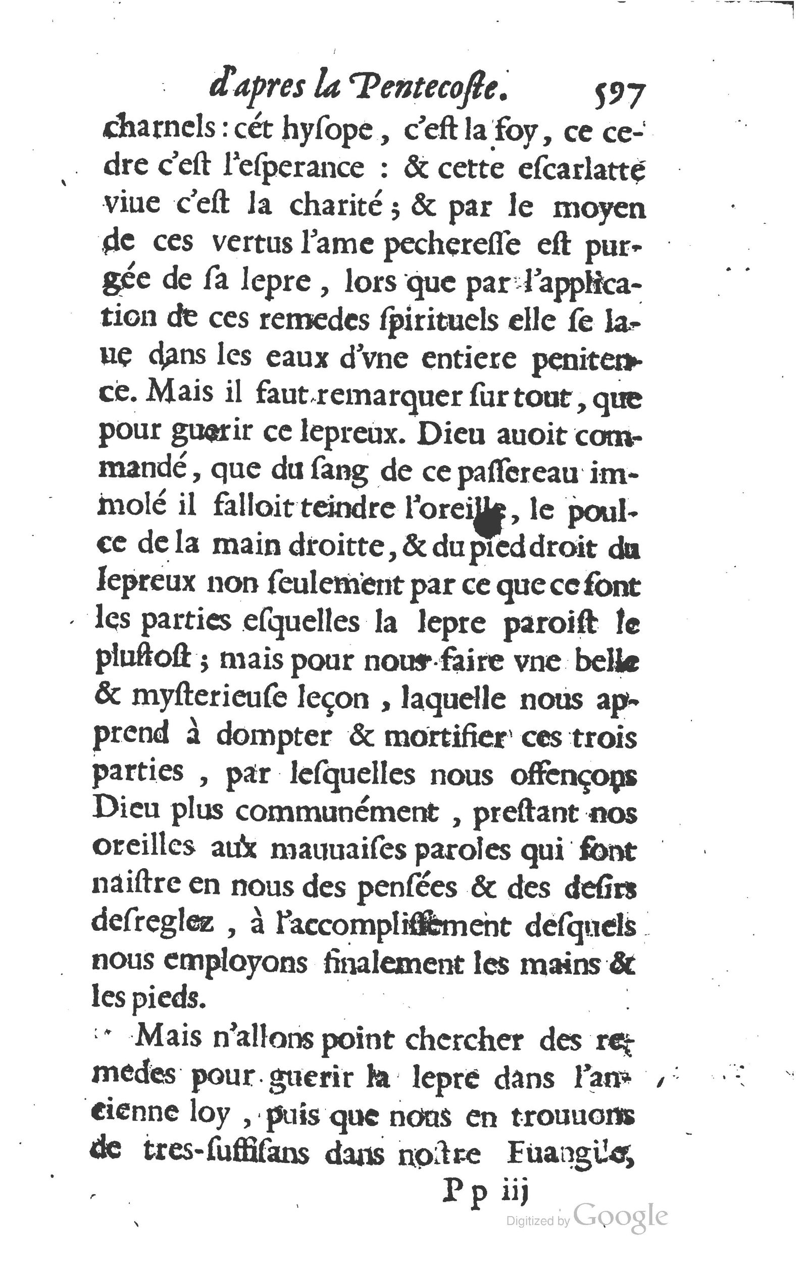 1629 - Manassés de Préaulx - Sermons ou Trésors de la piété chrétienne - BM Lyon