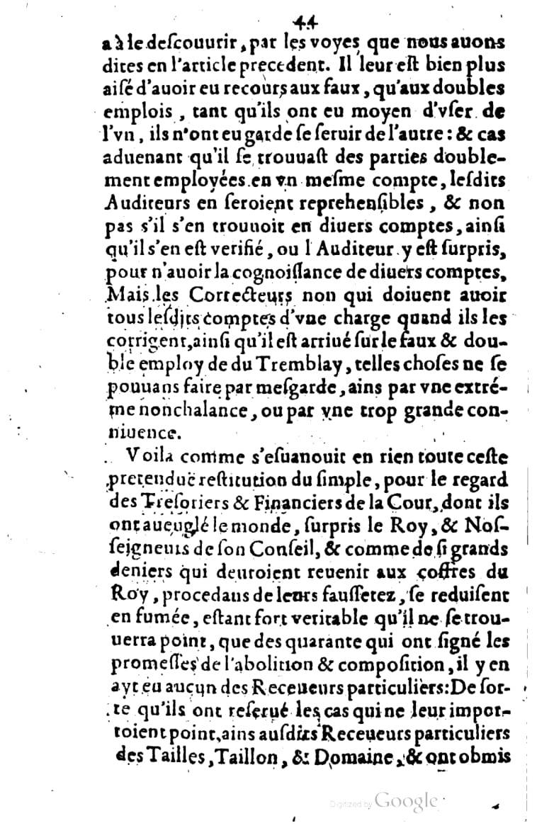 1615 - s.n. 2 - Trésor des trésors de France - BM Lyon