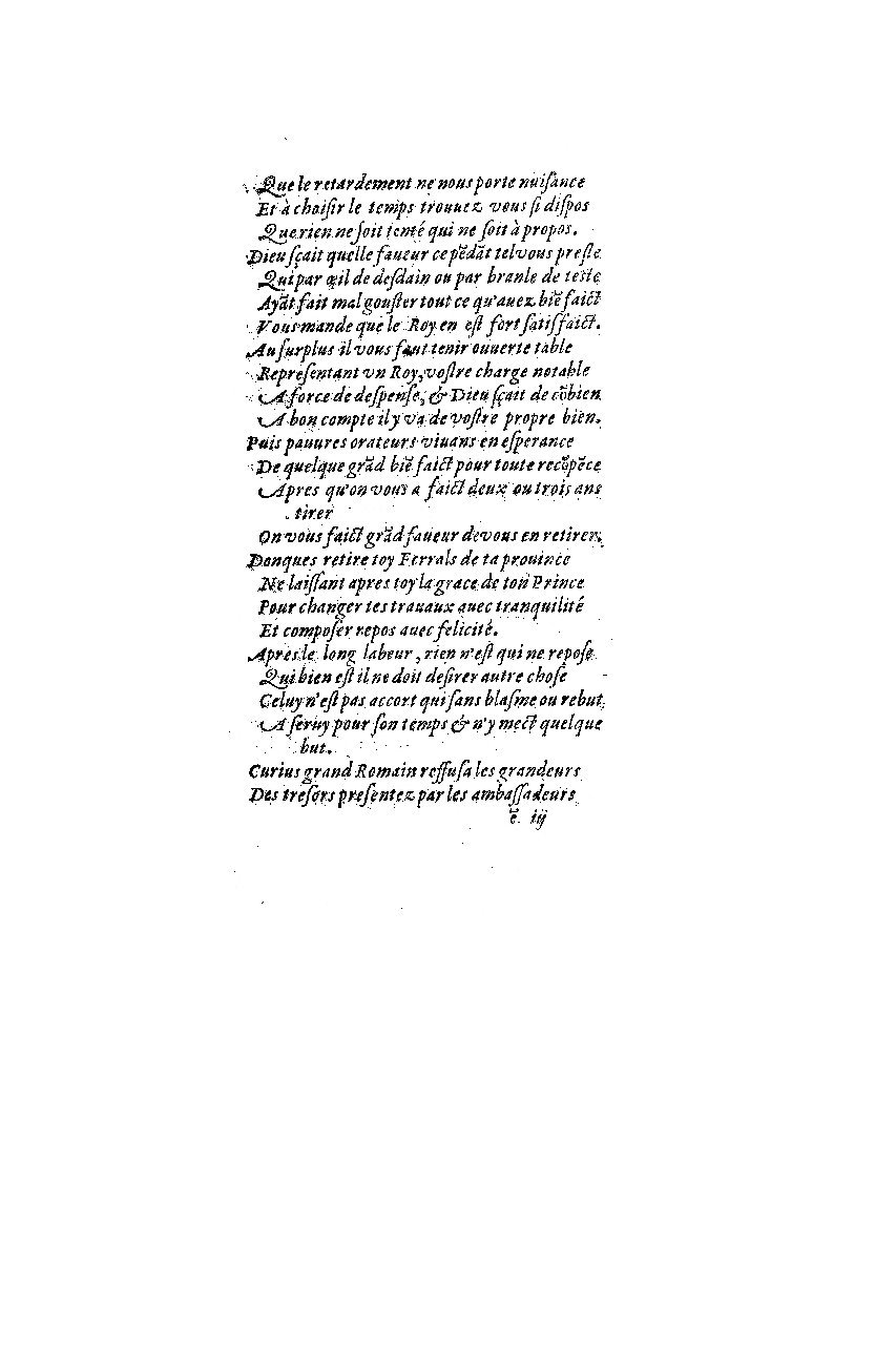 1572 - Nicolas Du Chemin - Finances et Trésor de la plume française - BM Lyon