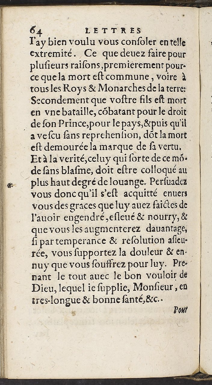 1597 - Jean Osmont - Trésor des secrétaires - Brno