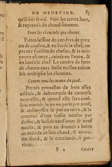 1586 - Benoît Rigaud - Trésor des fleurs et secrets de médecine - Université Paris Cité