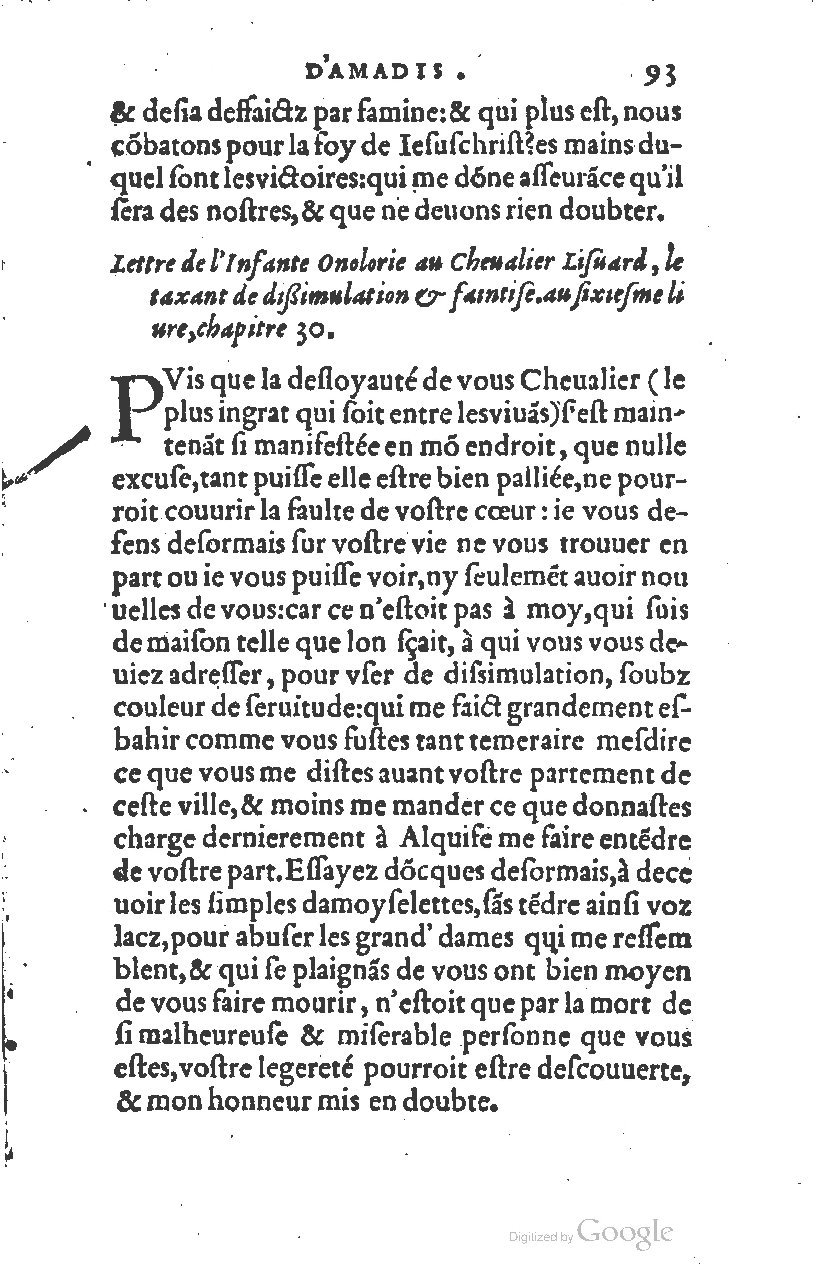 1559 - Étienne Groulleau - Trésor des Amadis - UGent 1559 - Étienne Groulleau - Trésor des Amadis - UGent
