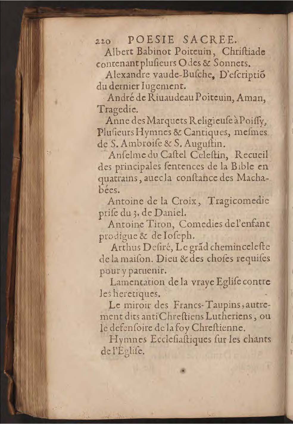 1602 - François Jacquin - Trésor des bons esprits français - BnF Arsenal