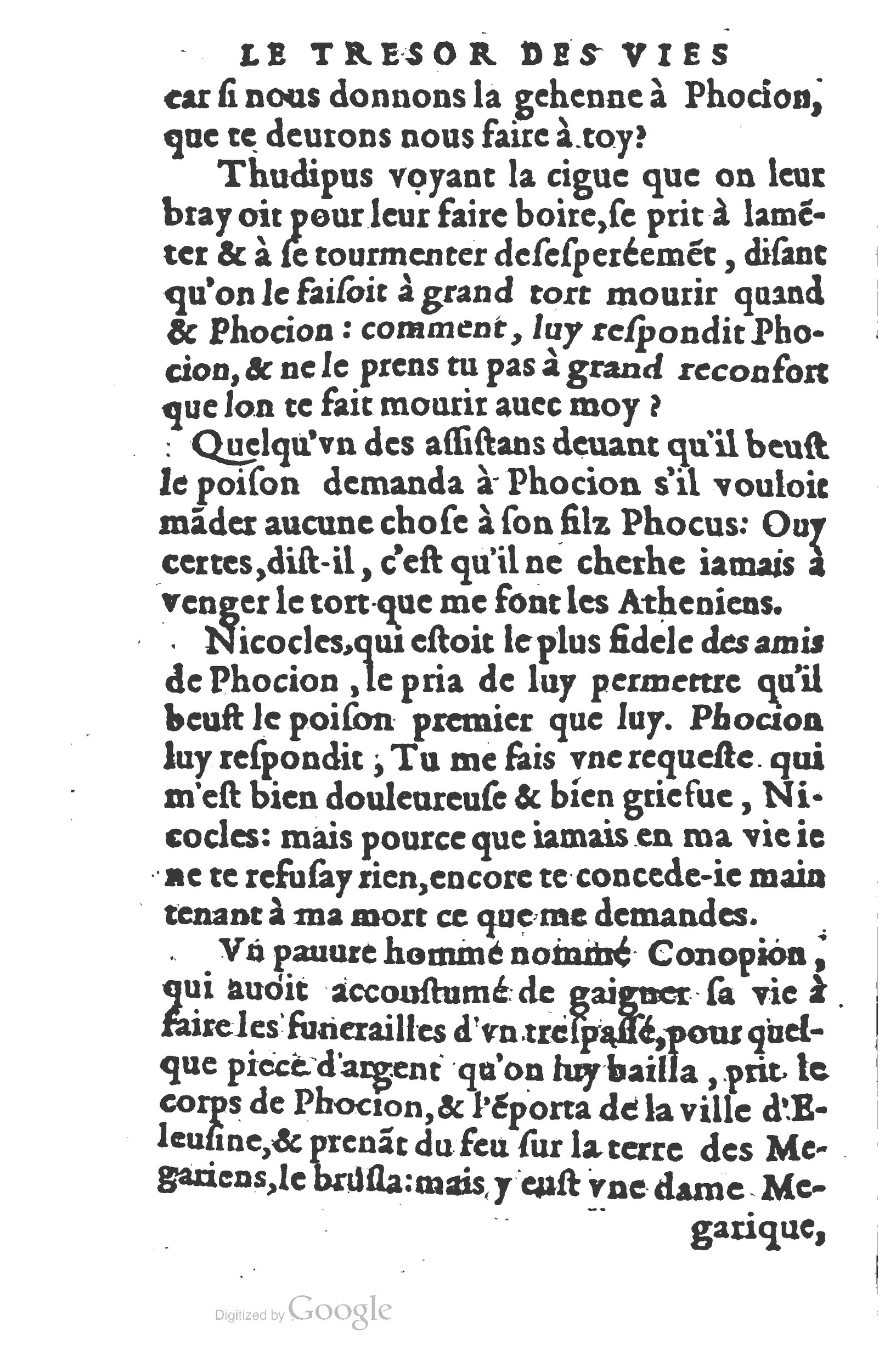 1577 - Claude Micard - Trésor des vies de Plutarque - BSB Munich