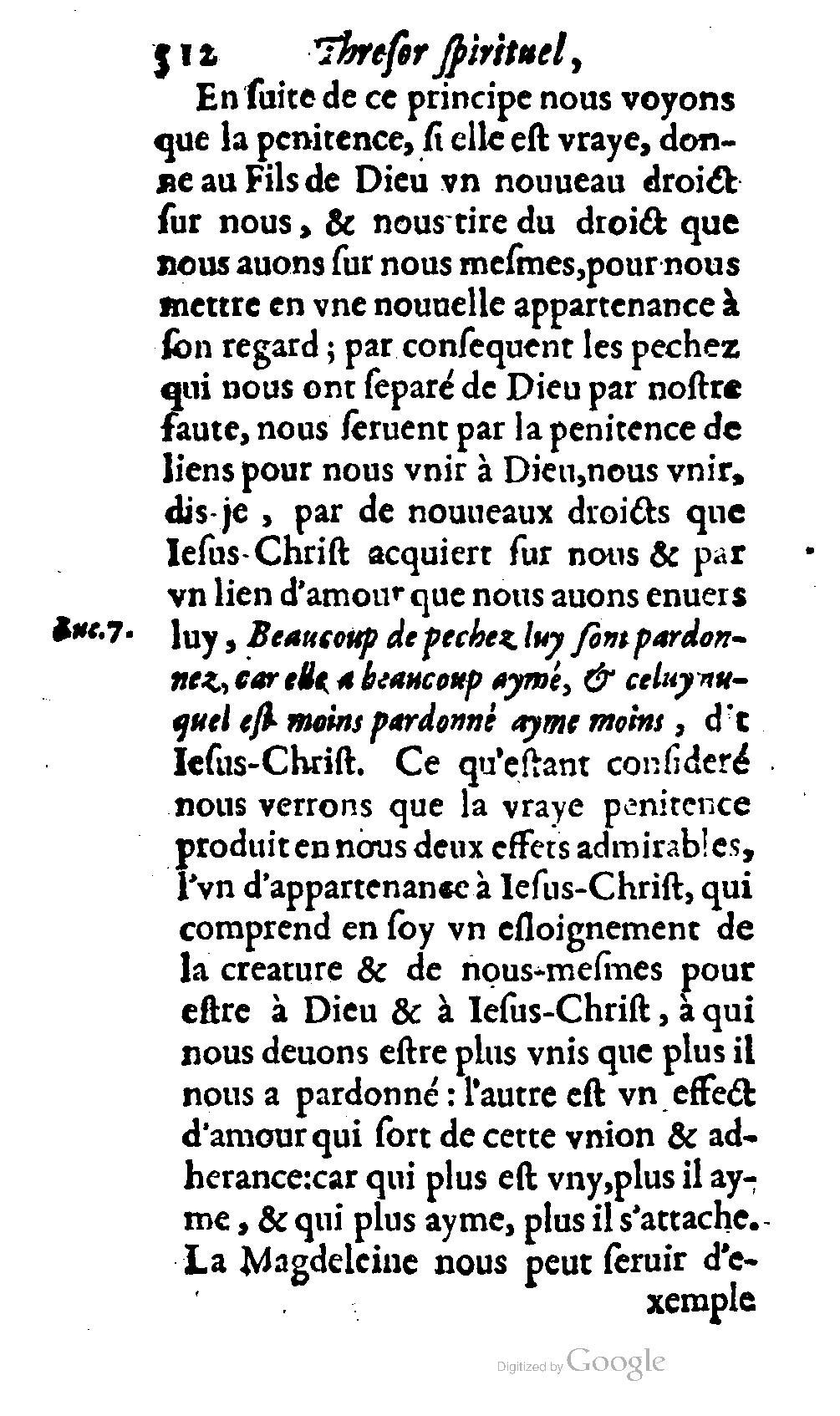1646 - Antoine Cellier et Pierre Compagnon - Trésor spirituel contenant les obligations - BM Lyon 1646 - Antoine Cellier et Pierre Compagnon - Trésor spirituel contenant les obligations - BM Lyon
