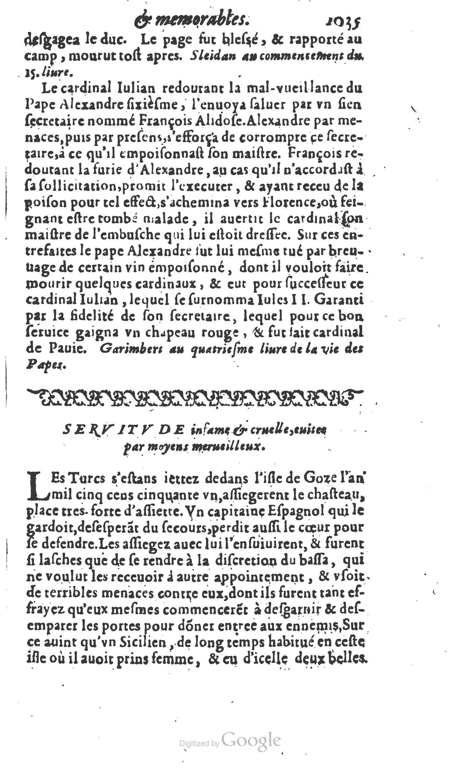 1610 - Paul Marceau - Trésor d’histoires admirables et mémorables - Princeton