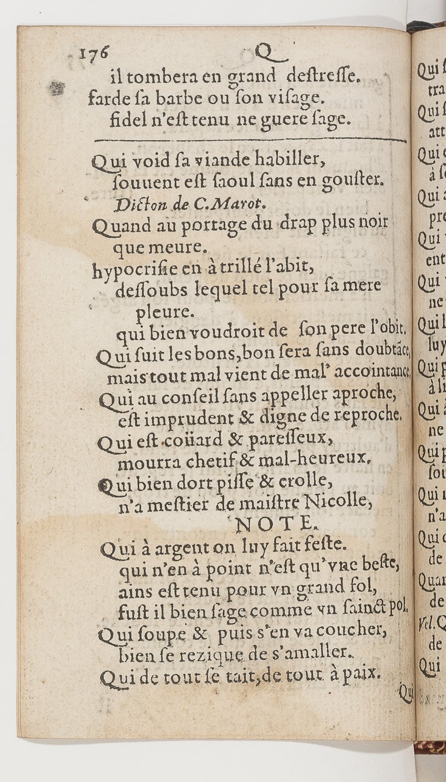 1577 - Jean d’Ogerolles - Trésor de sentences dorées - BnF Arsenal