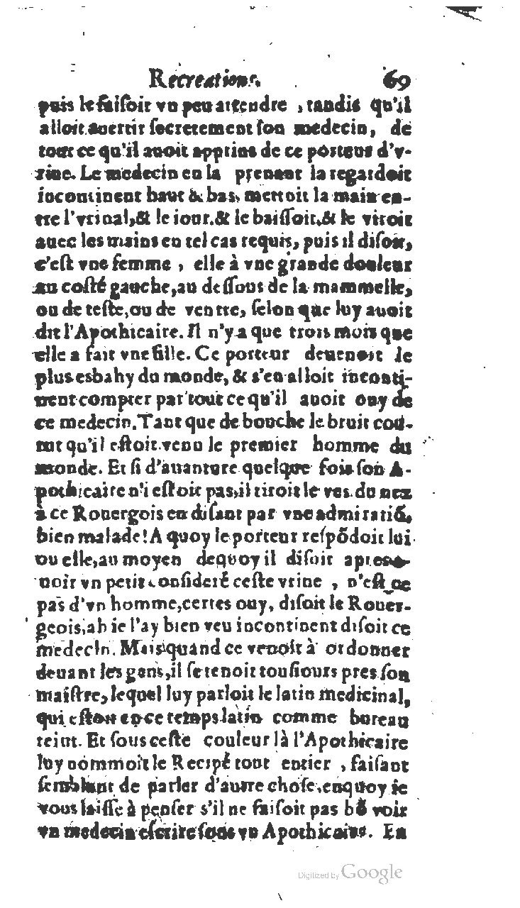 1611 - Jean Osmont - Trésor des récréations - BSB Munich