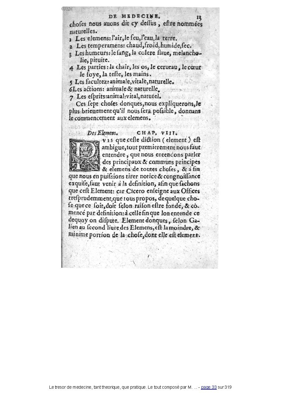 1560 - Pierre et Jan Moine - Trésor de médecine - Université Paris Cité