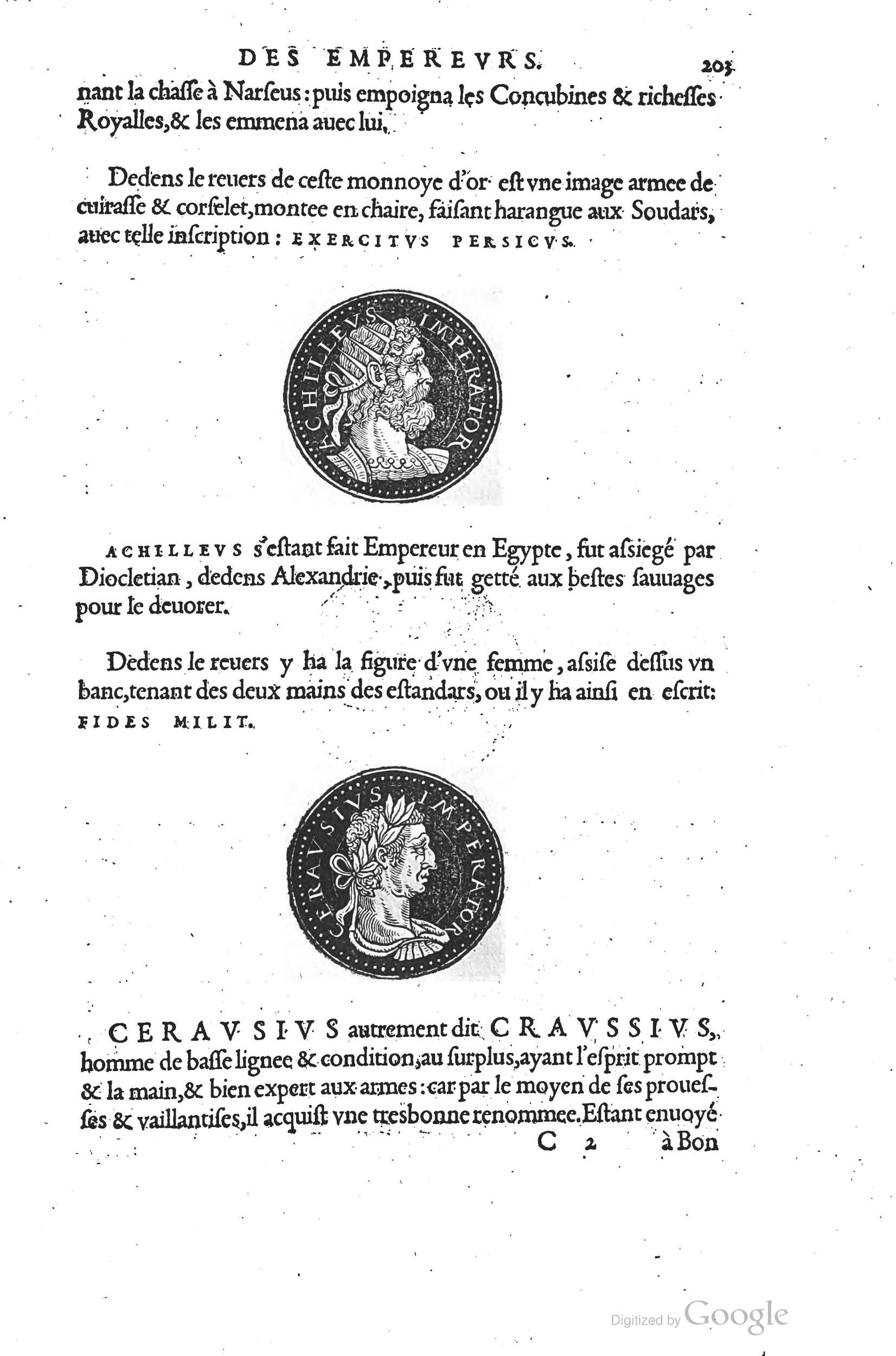 1553 - Jacopo Strada et Thomas Guérin - Épitome du Trésor des antiquités - Prague 1553 - Jacopo Strada et Thomas Guérin - Épitome du Trésor des antiquités - Prague
