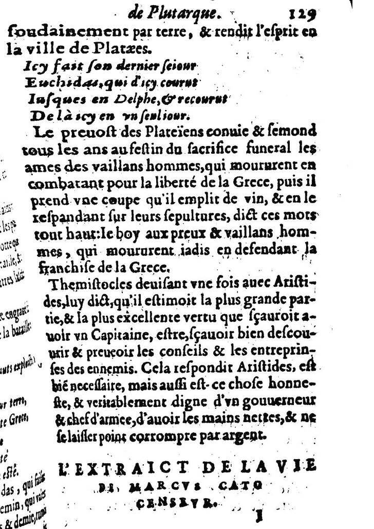 1611 - Pierre Rigaud - Trésor des vies de Plutarque - BM Lyon