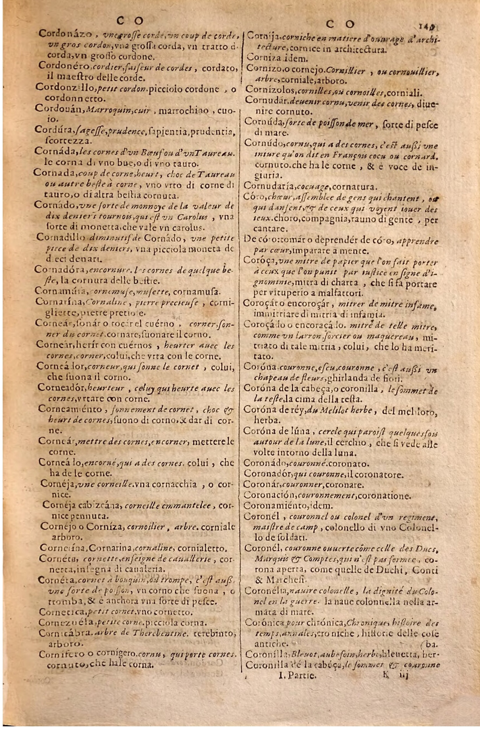 1627 - Jacques Crespin - Trésor des trois langues - Regensburg