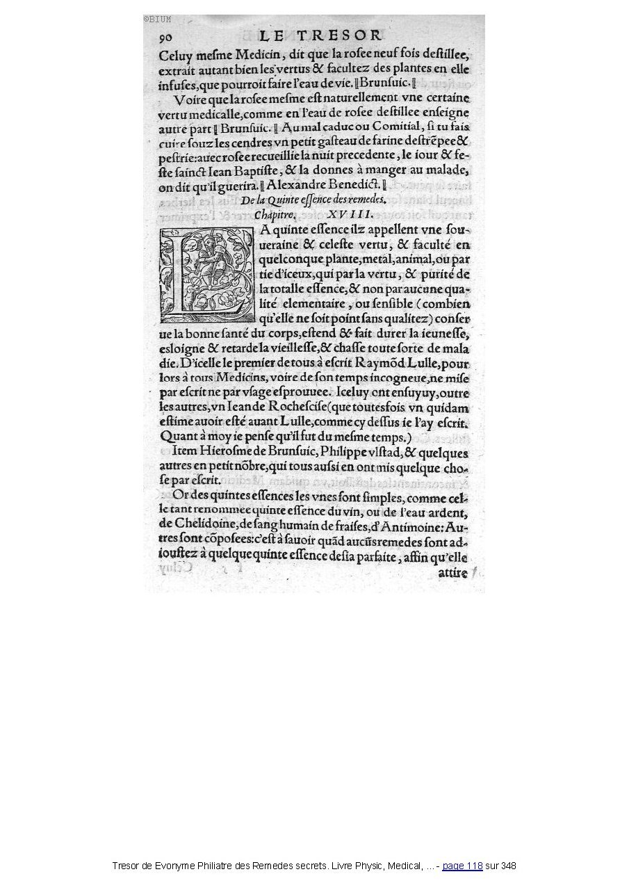 1555 - Balthazar Arnoullet - Trésor d’Évonyme Philiatre - Université Paris Cité