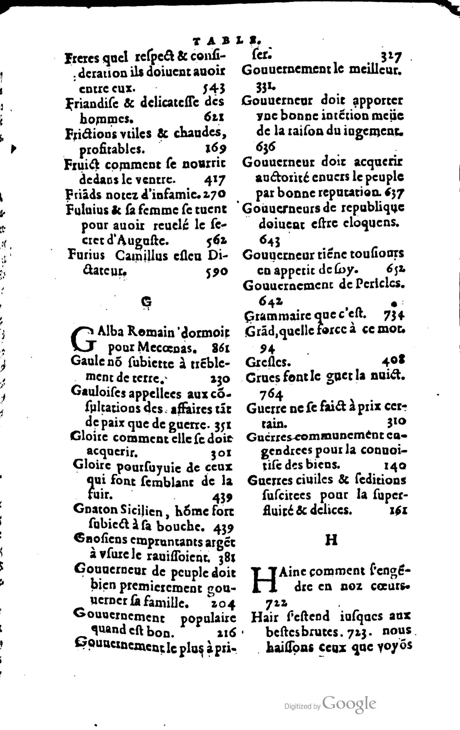 1578 - Jean Poupy - Trésor des morales de Plutarque - BSB Munich