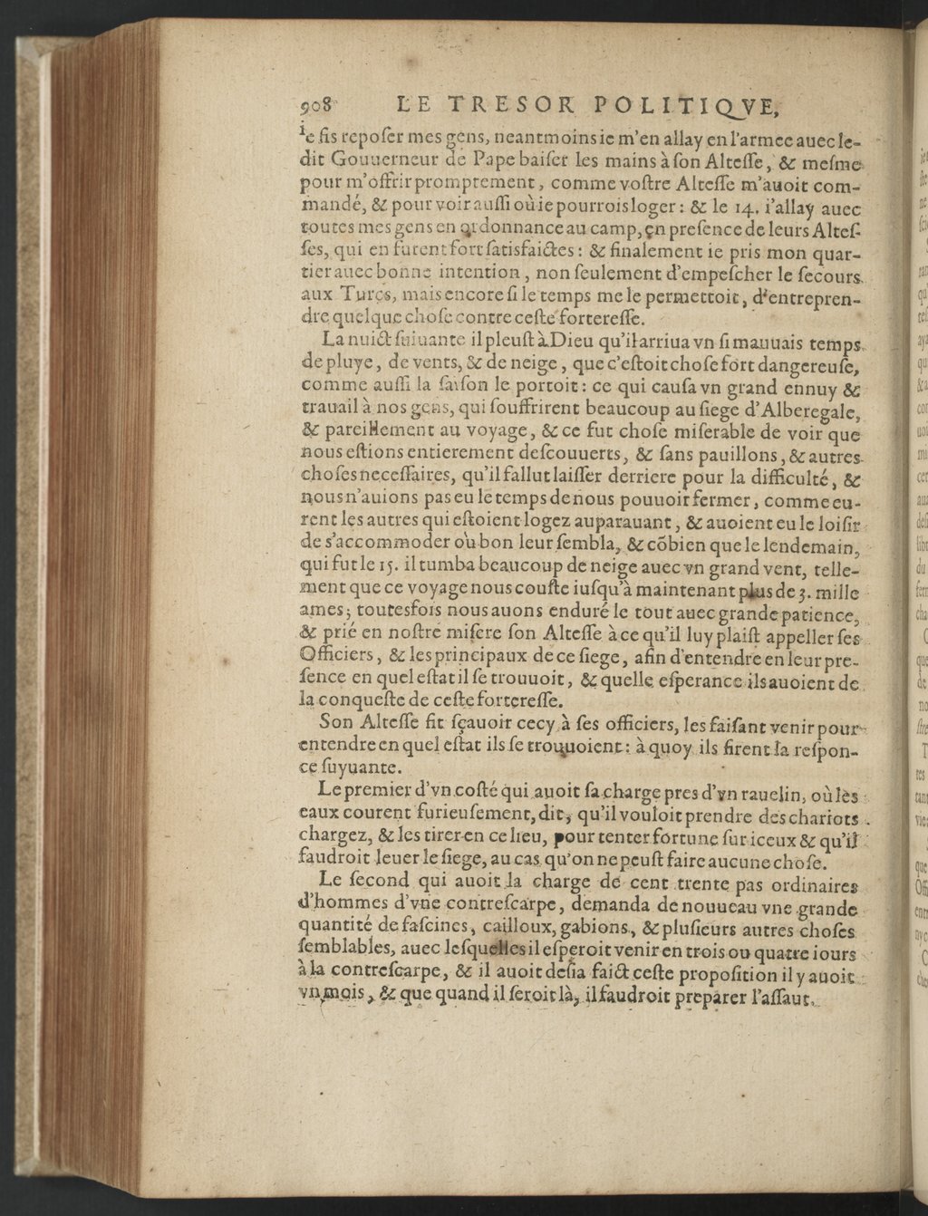 1608 - Nicolas Du Fossé - Trésor politique - BnF Tolbiac