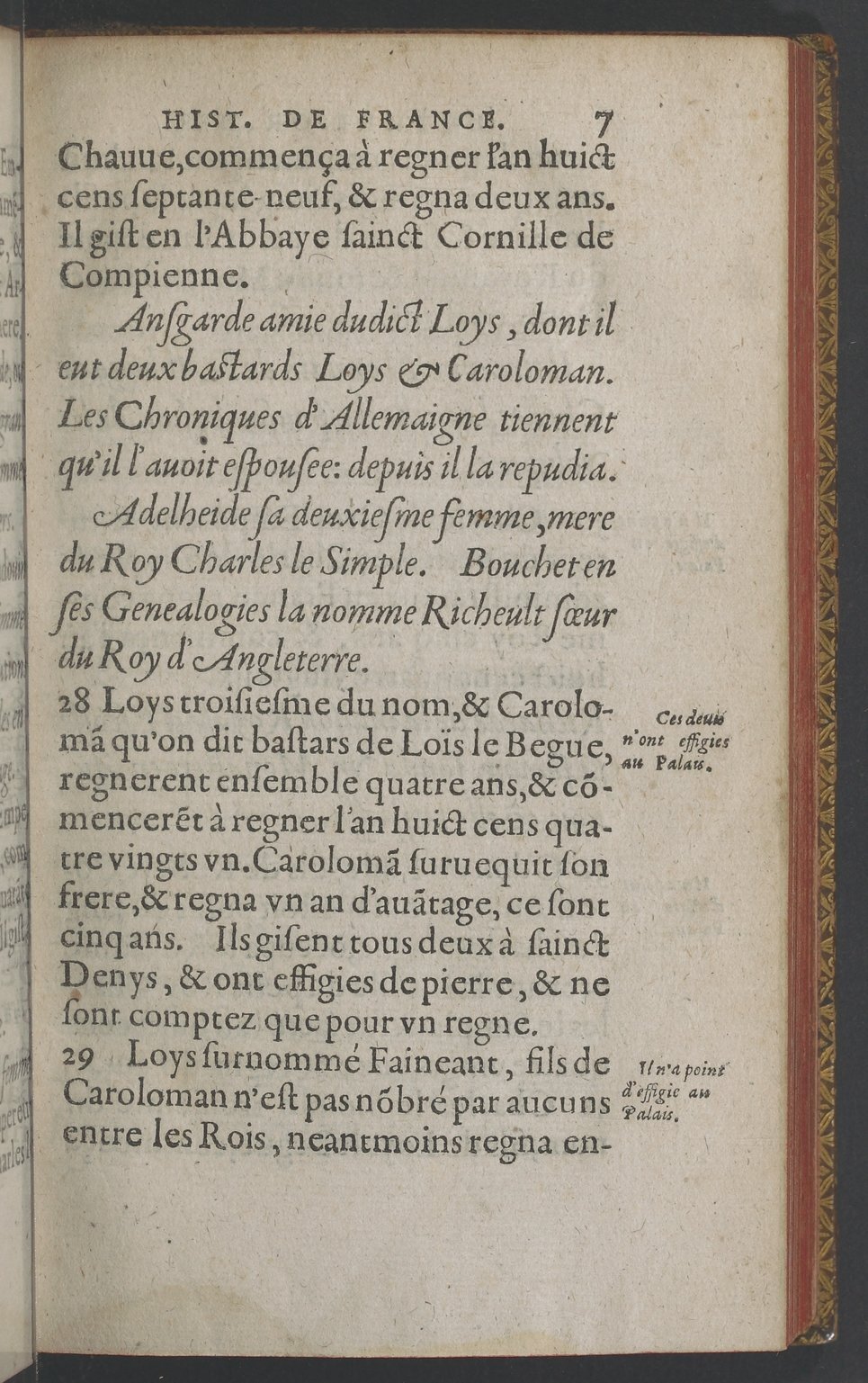 1603 - Galiot Corrozet - Trésor des histoires de France - BnF Tolbiac