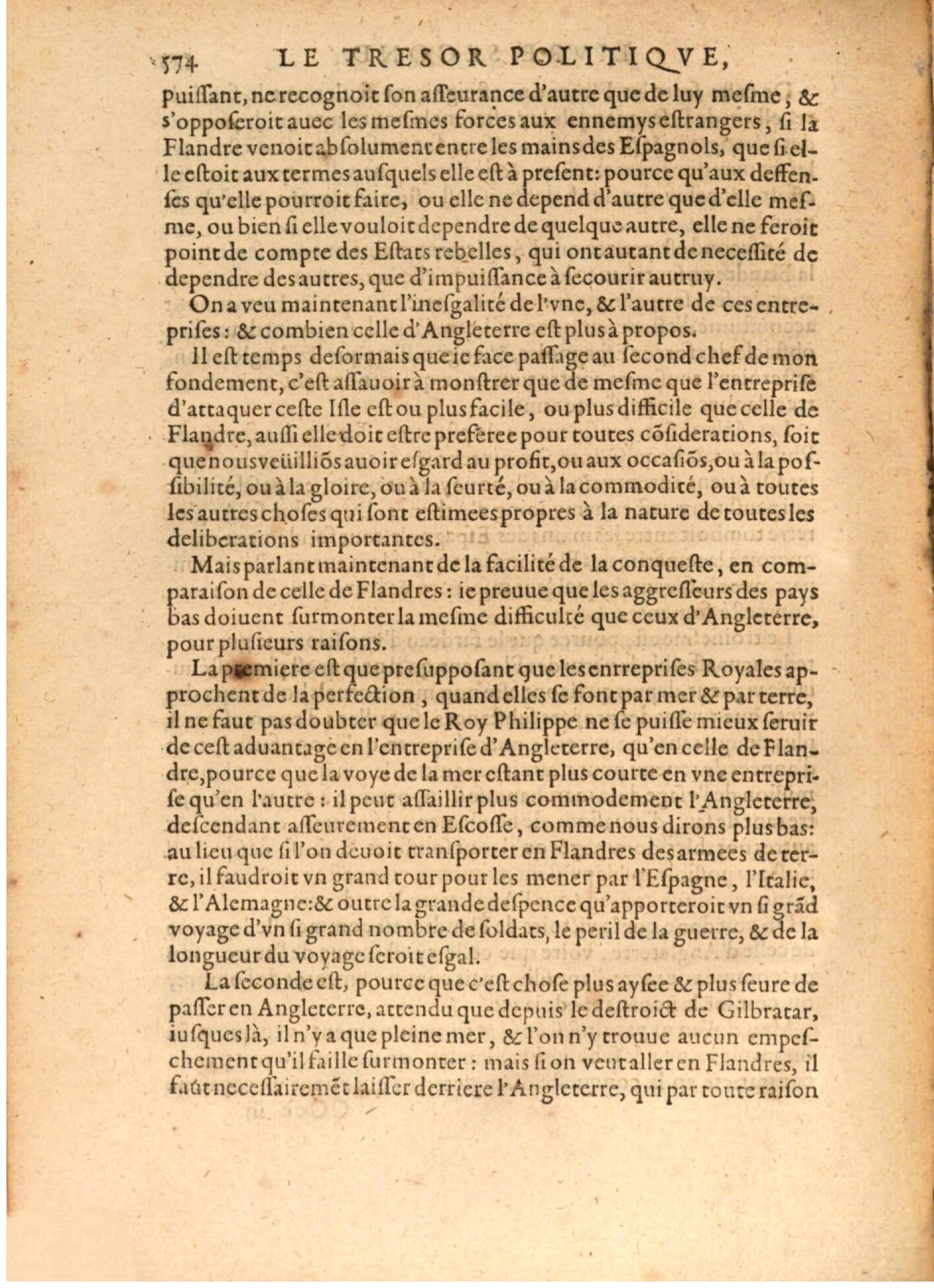 1608 - Nicolas Du Fossé - Trésor politique - BSB Munich