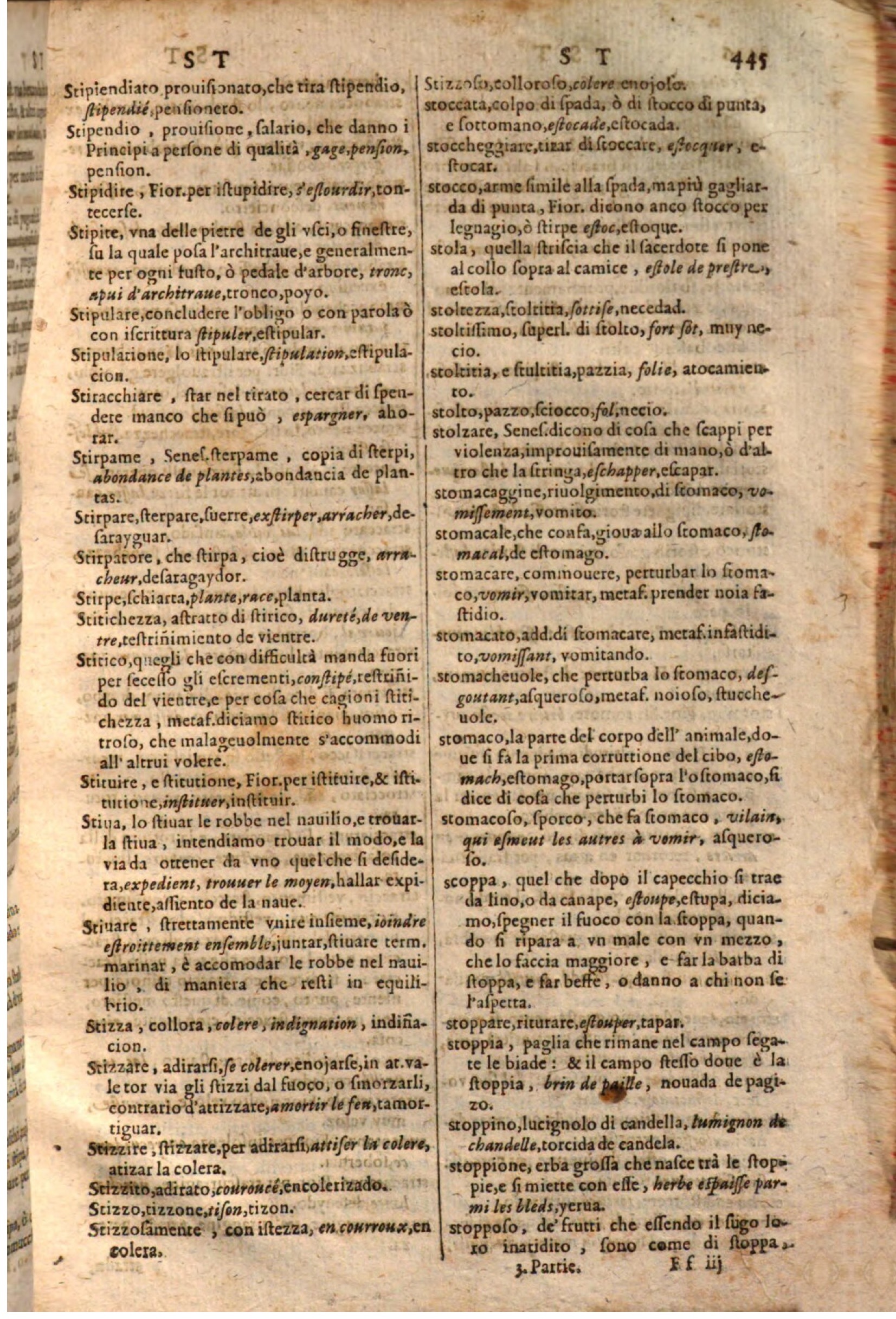 1644 - Jacques Crespin - Trésor des trois langues - Passau 1644 - Jacques Crespin - Trésor des trois langues - Passau