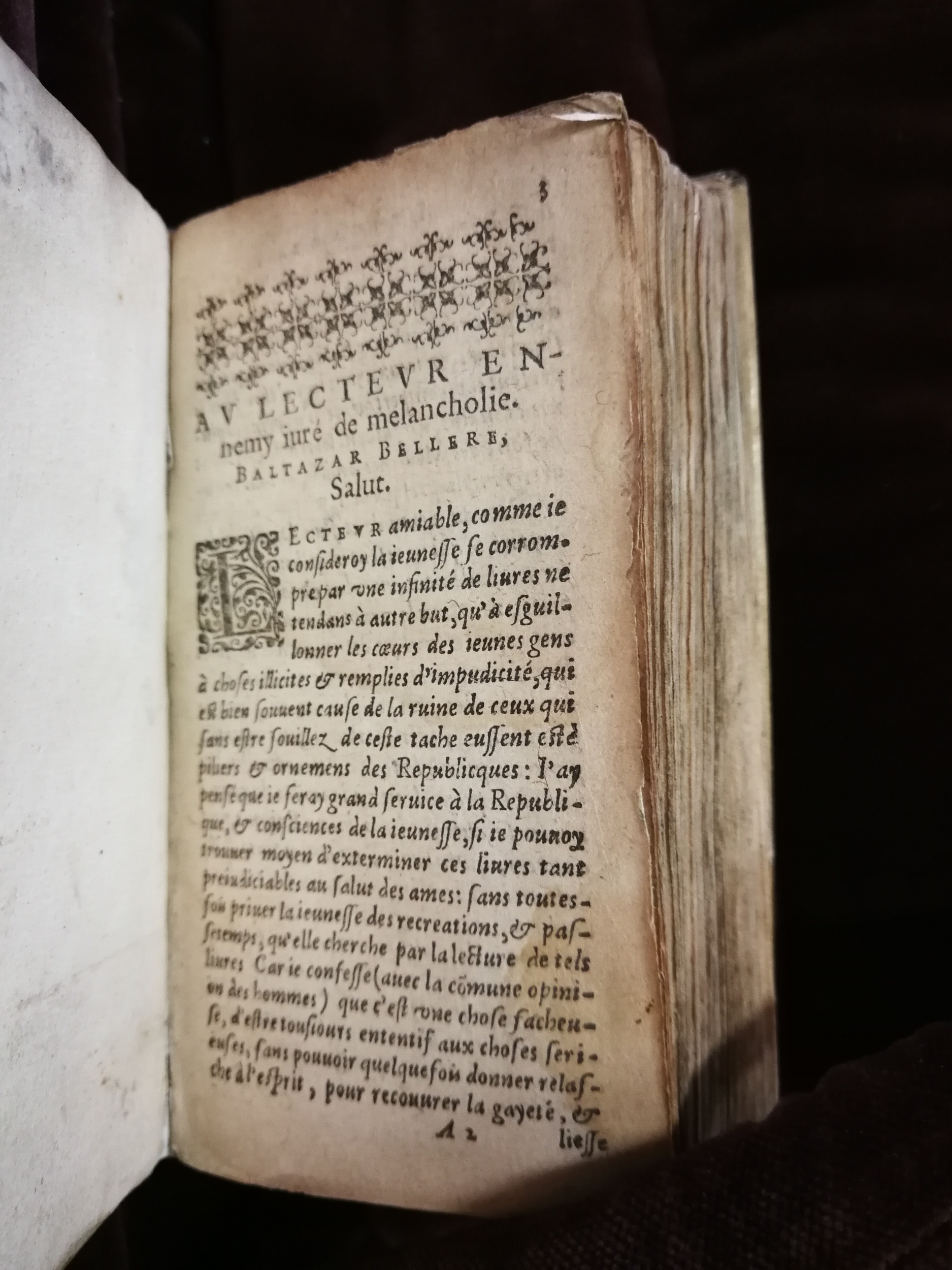 1605 - Balthazar Bellère - Trésor des récréations - BU Lille
