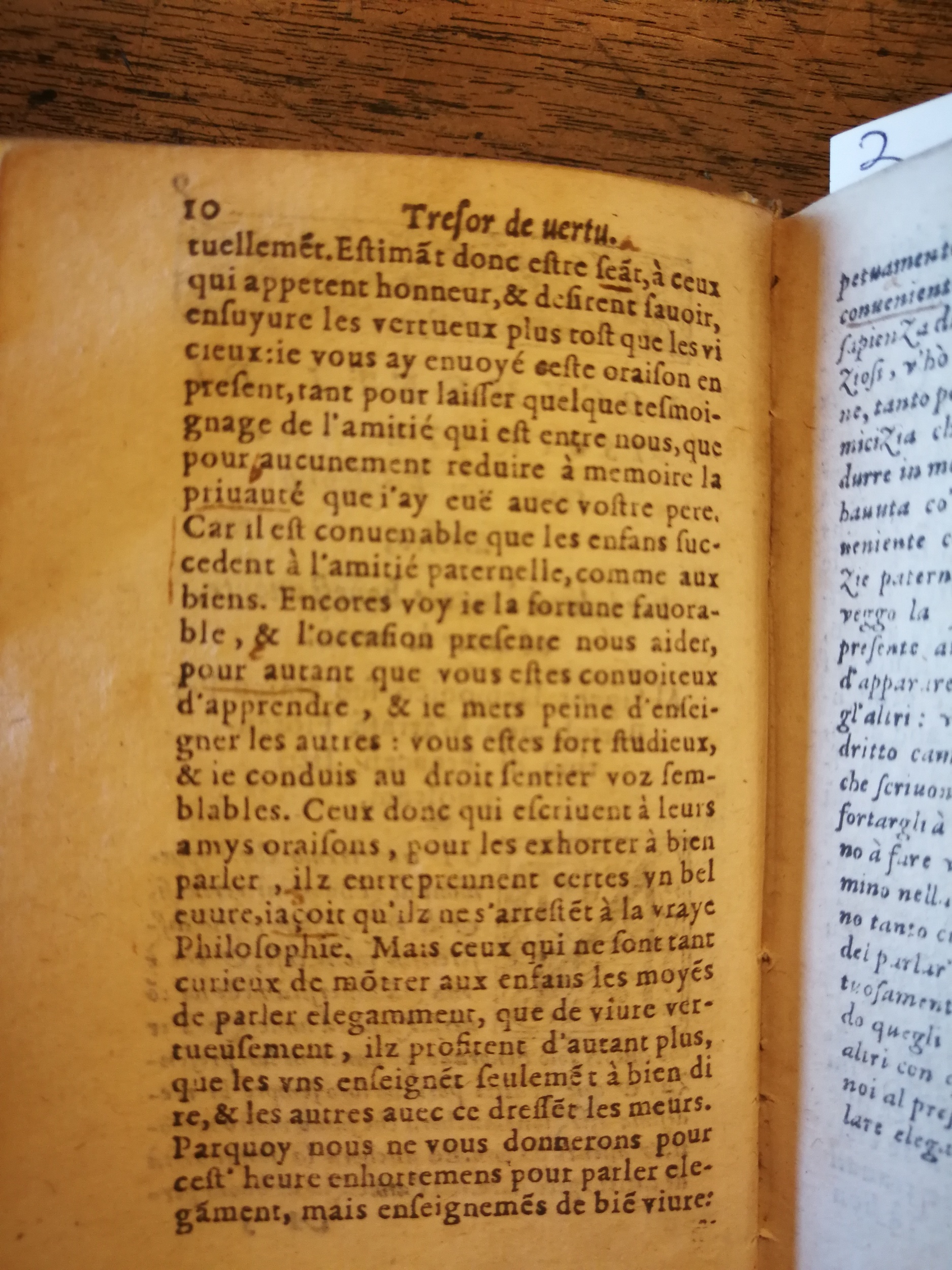 1576 - Benoît Rigaud - Trésor de vertu - BNC Florence