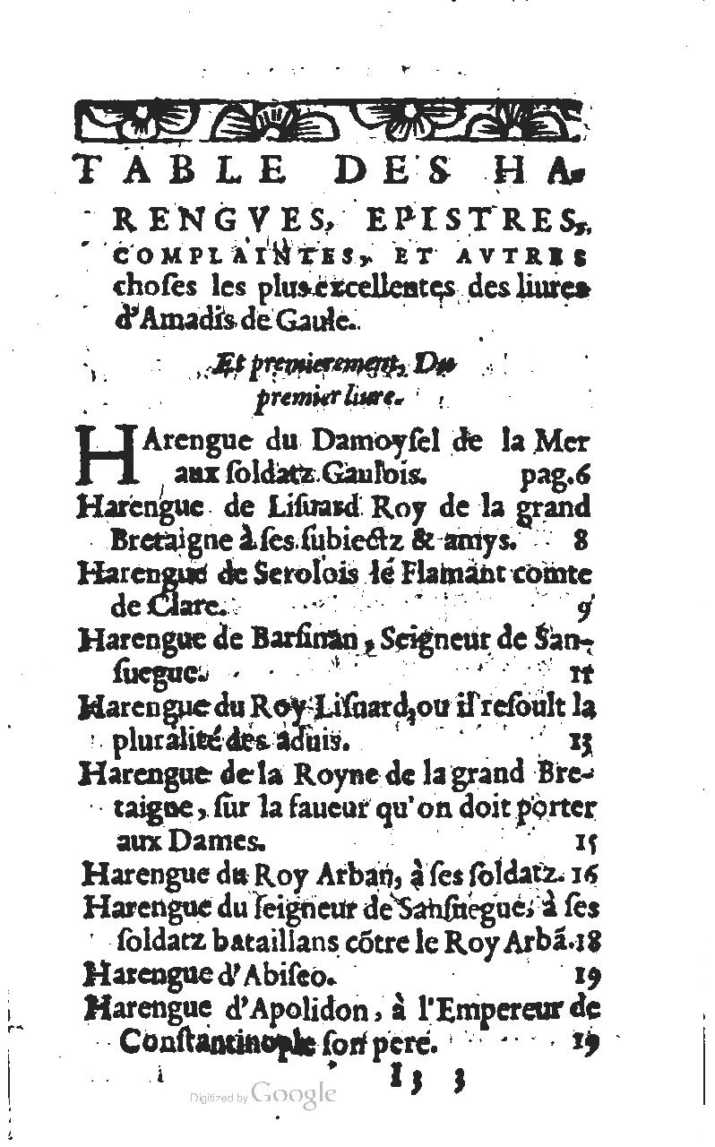 1567 - Jean Pygot - Trésor des Amadis - BM Lyon 1567 - Jean Pygot - Trésor des Amadis - BM Lyon