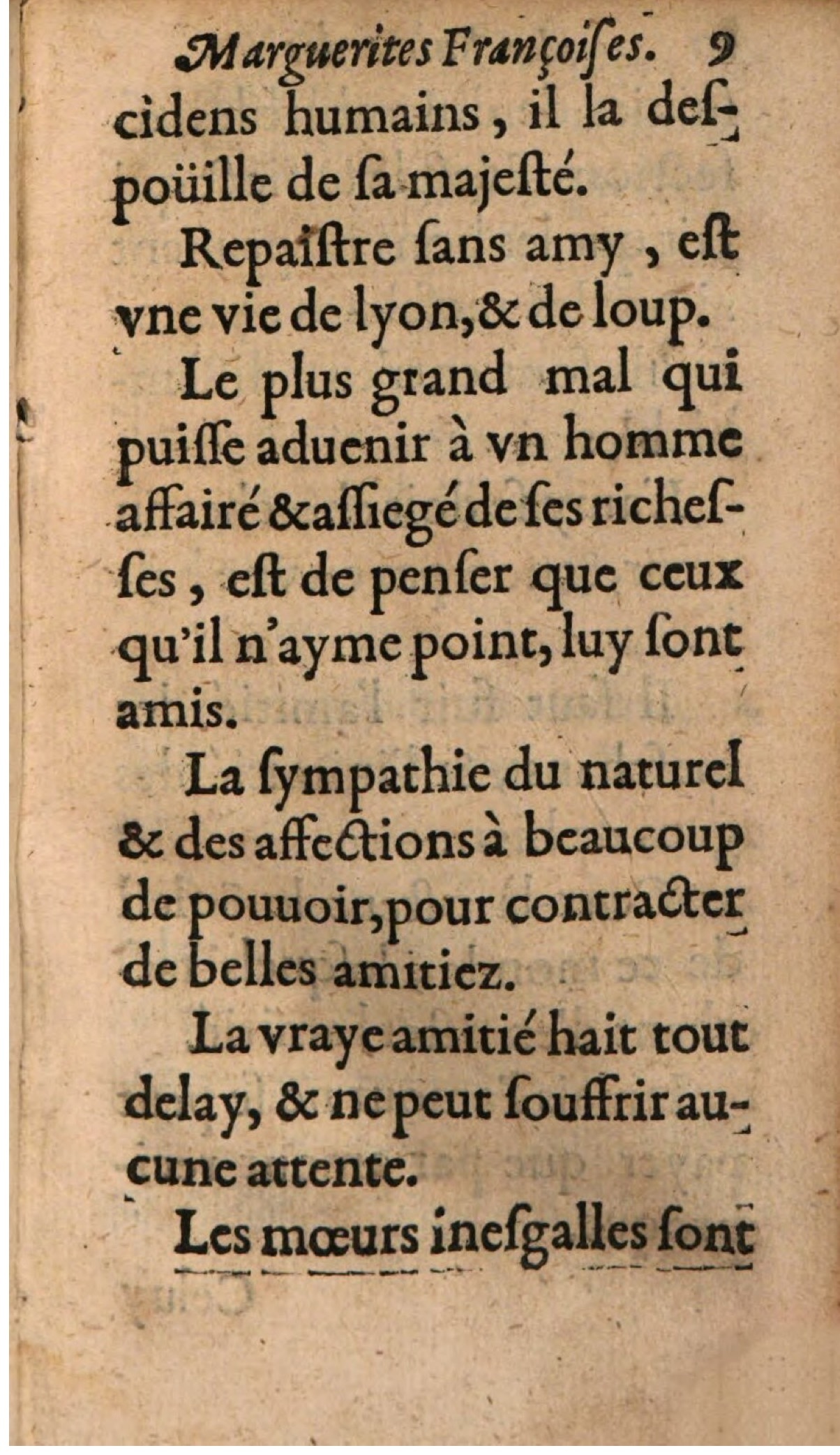 1611 - Théodore Reinsart - La Suitte des marguerites françoises, ou second thresor du bien dire - BSB Munich