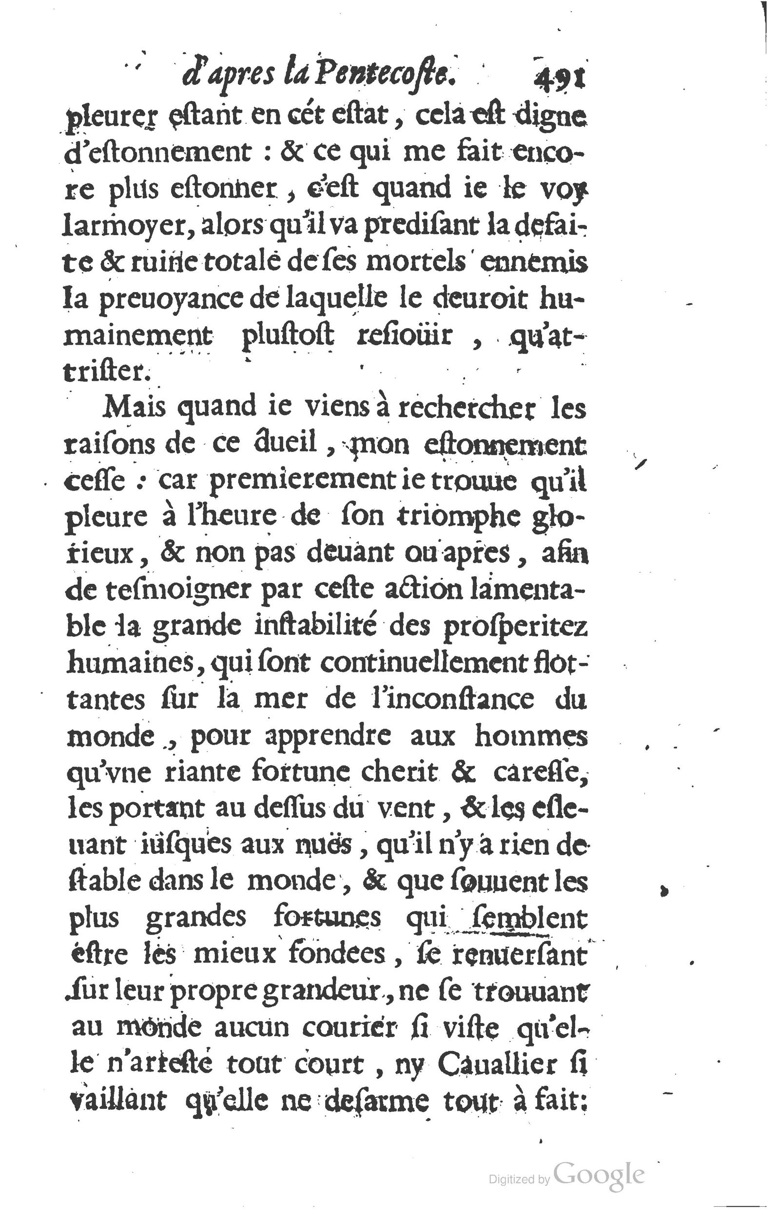 1629 - Manassés de Préaulx - Sermons ou Trésors de la piété chrétienne - BM Lyon