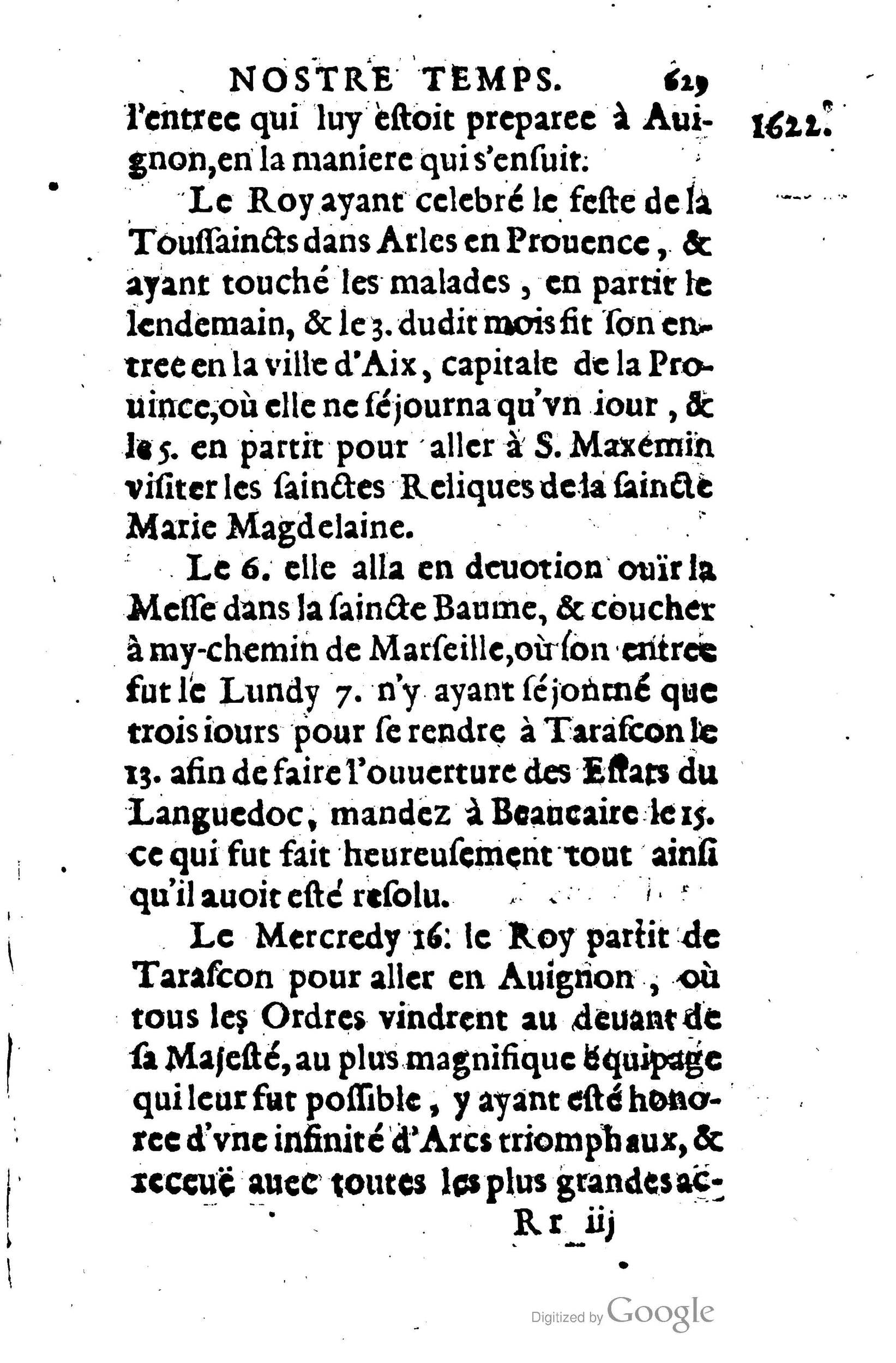 1623 - Joseph Bouillerot - Trésor de l’histoire générale de notre temps - BM Lyon