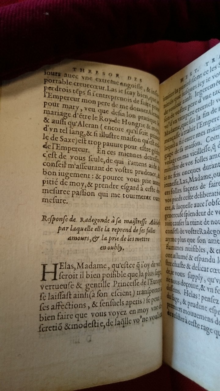 1581 - Pierre Le Voirier et Gervais Mallot - Trésor des histoires tragiques - BnF Richelieu
